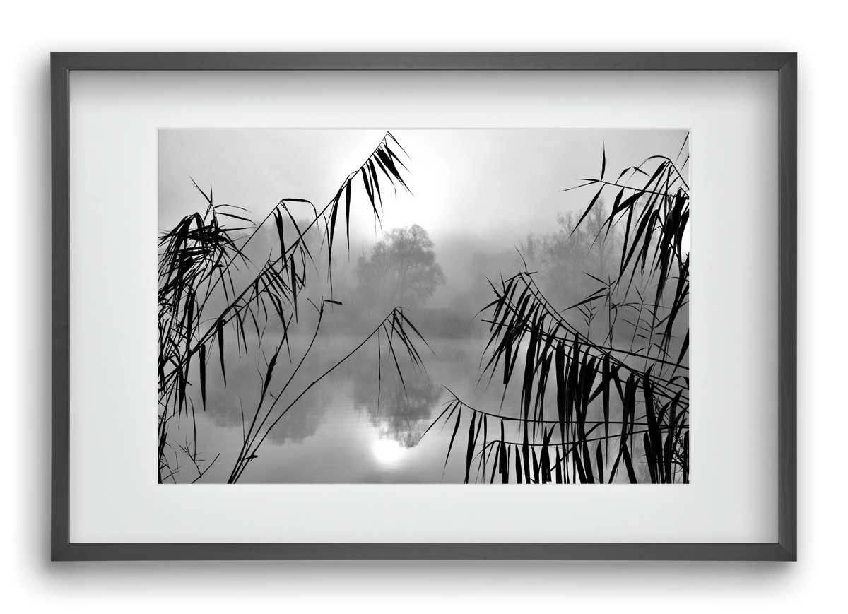 Cloud-land, 60x40 cm (45x30 cm), Fekete keret, paszpartuval