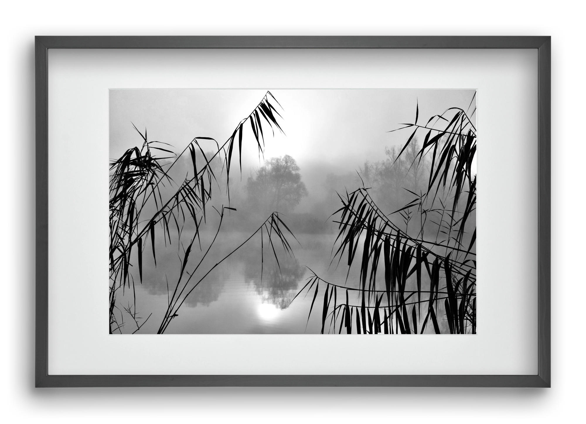 Cloud-land, 60x40 cm (45x30 cm), Fekete keret, paszpartuval