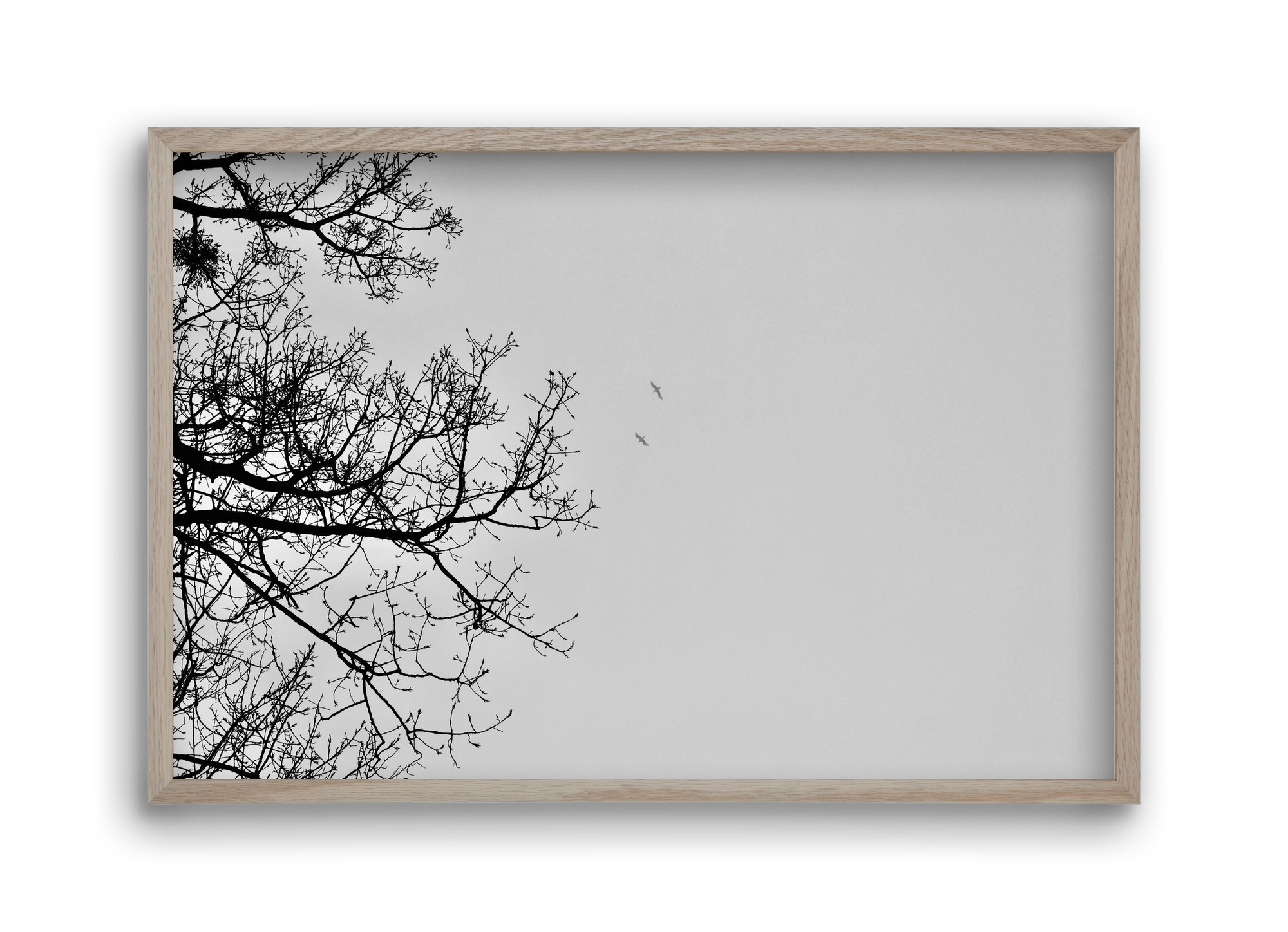 Living balance, 45x30 cm (45x30 cm), Tölgy keret