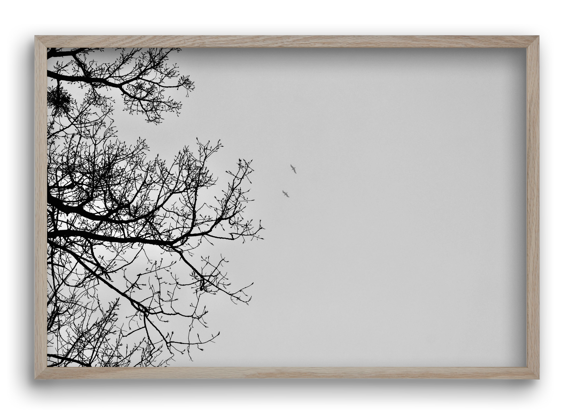 Living balance, 60x40 cm (60x40 cm), Tölgy keret
