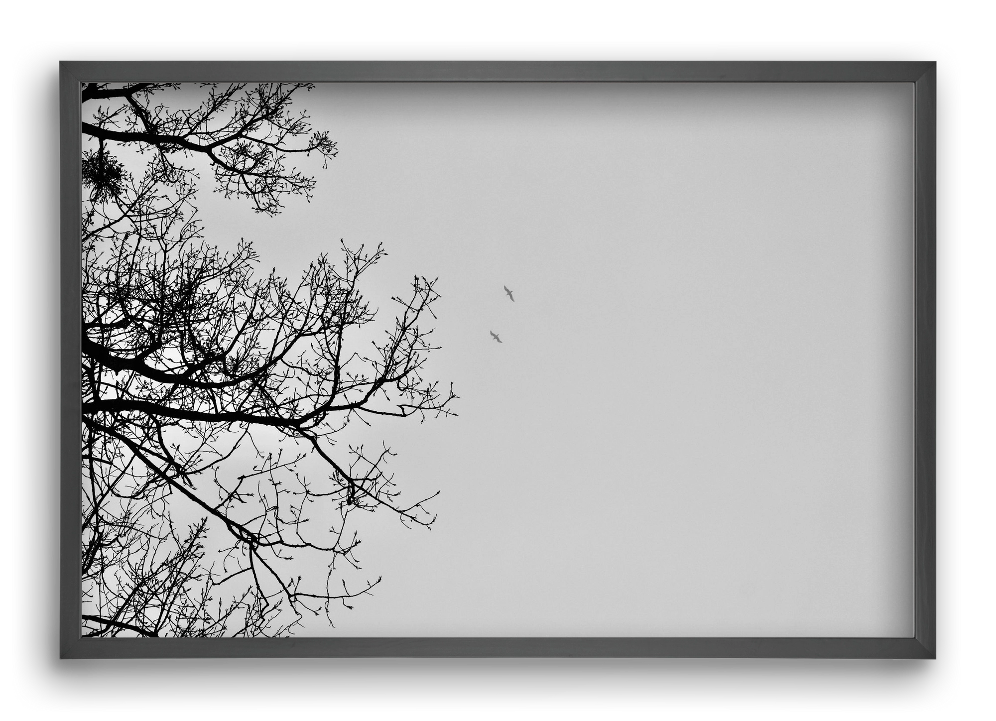 Living balance, 60x40 cm (60x40 cm), Fekete keret