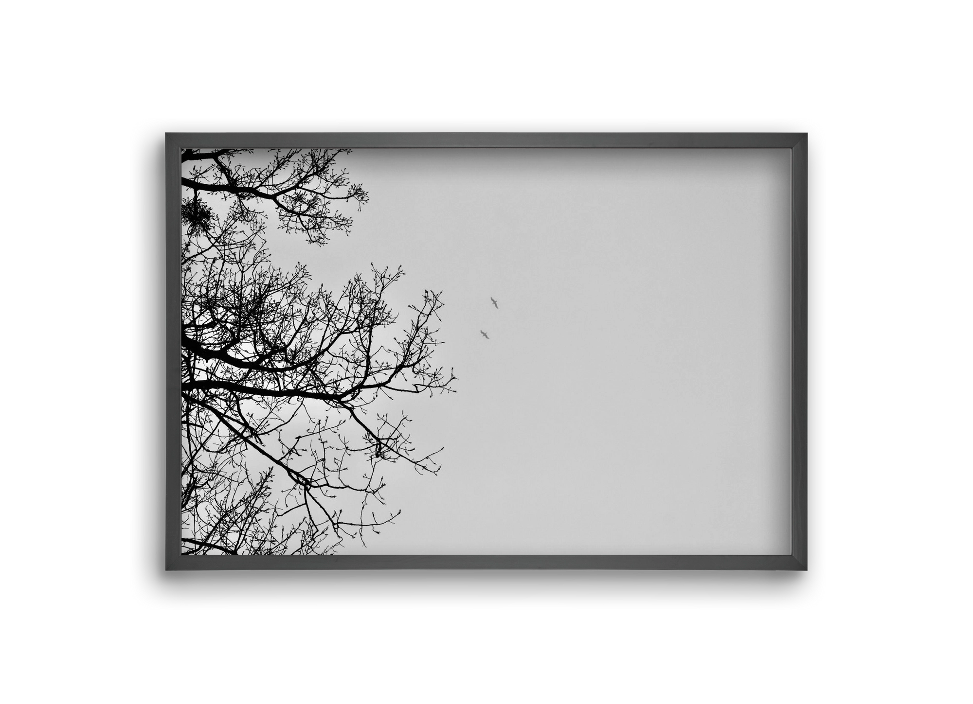 Living balance, 30x20 cm (30x20 cm), Fekete keret