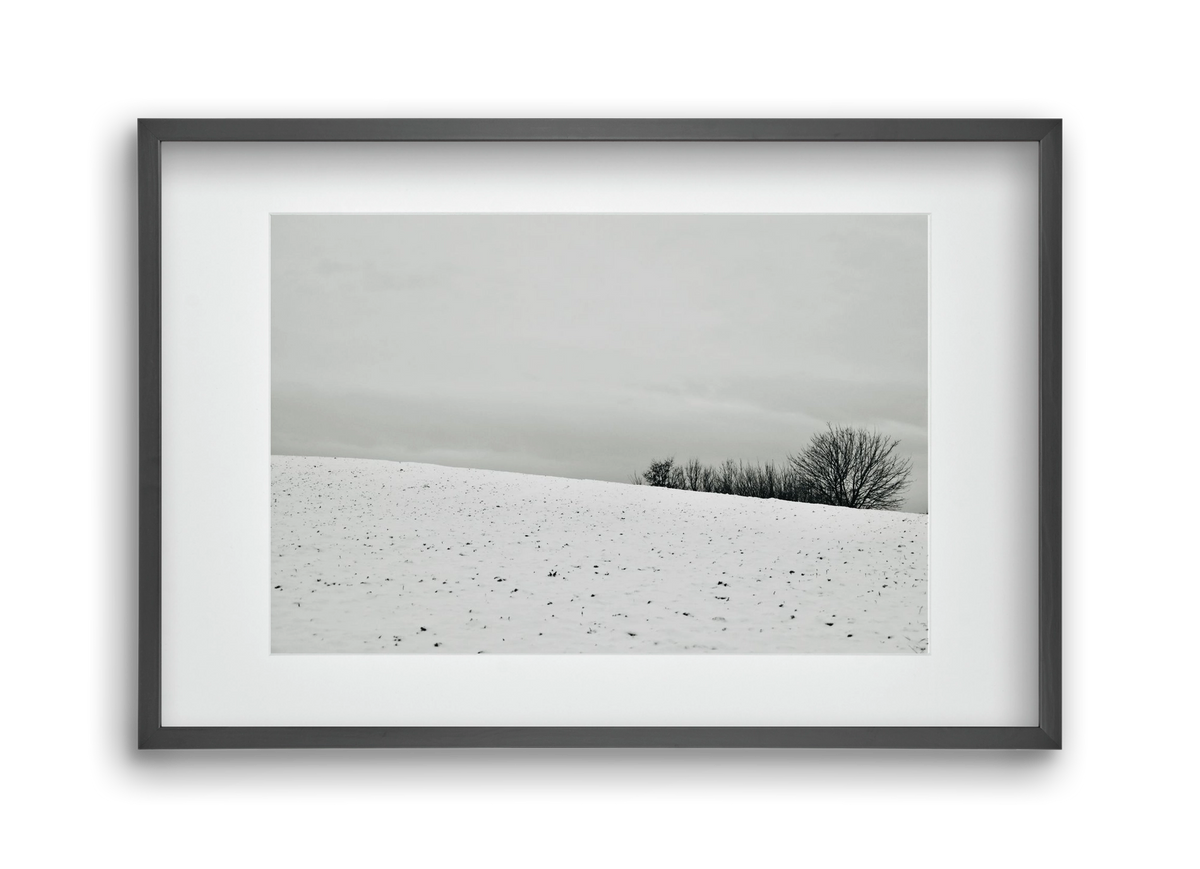 Hideaway, 45x30 cm (30x20 cm), Fekete keret, paszpartuval