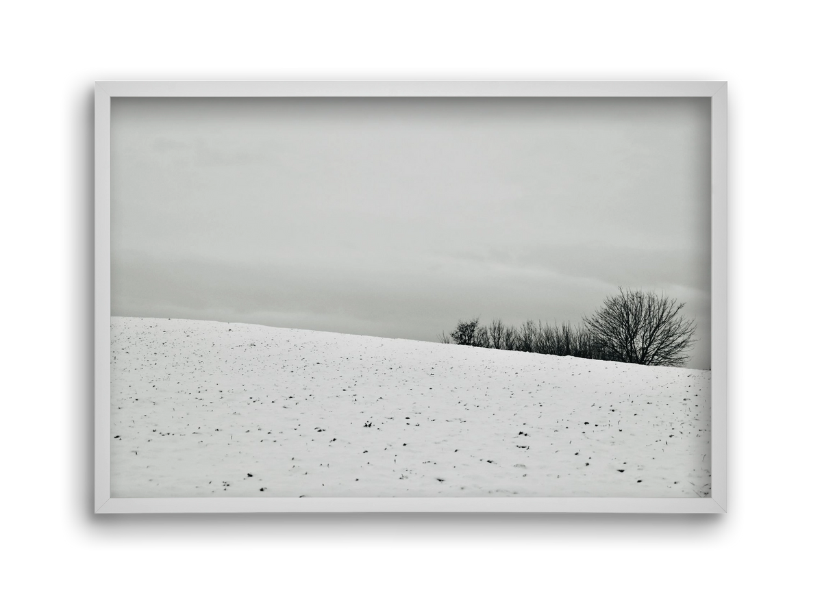 Hideaway, 45x30 cm (45x30 cm), Fehér keret