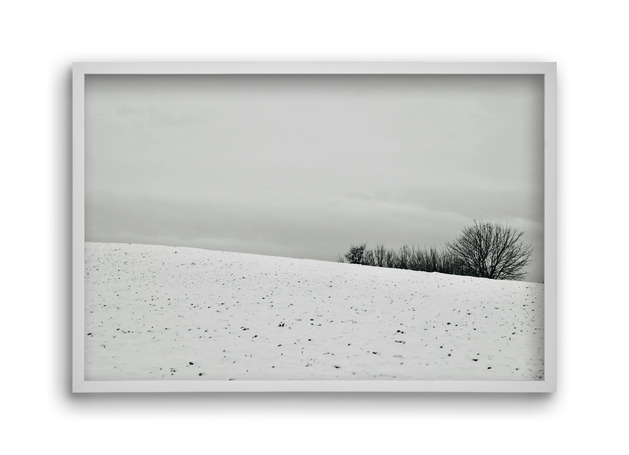 Hideaway, 45x30 cm (45x30 cm), Fehér keret