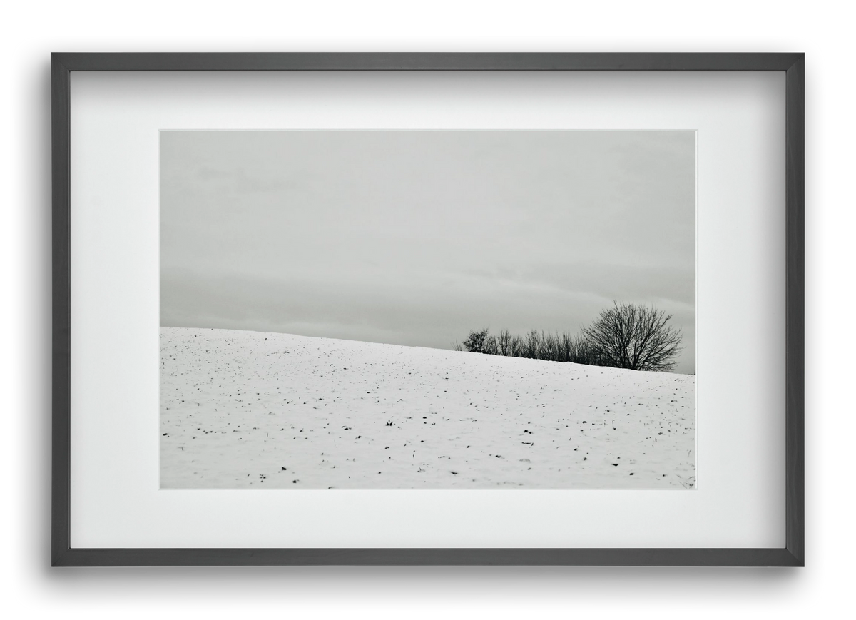 Hideaway, 60x40 cm (45x30 cm), Fekete keret, paszpartuval