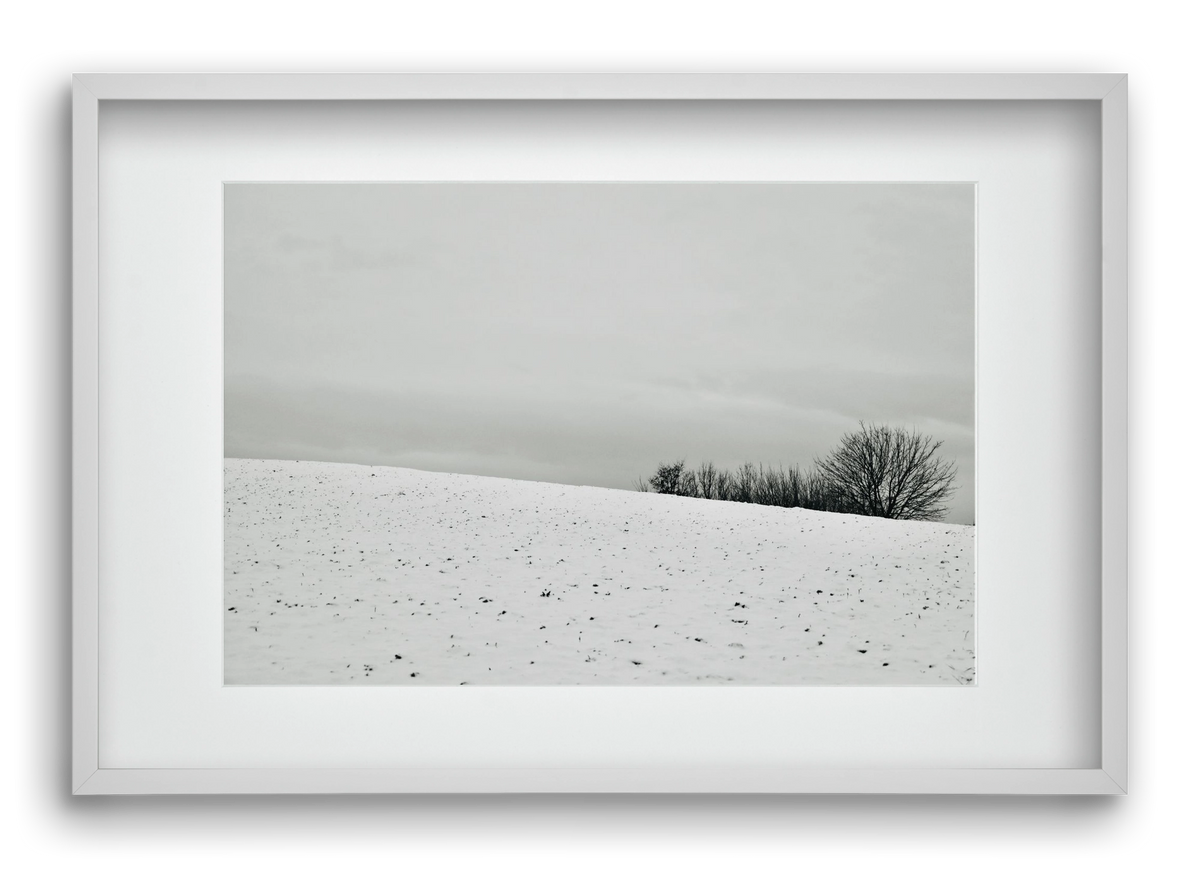 Hideaway, 60x40 cm (45x30 cm), Fehér keret, paszpartuval