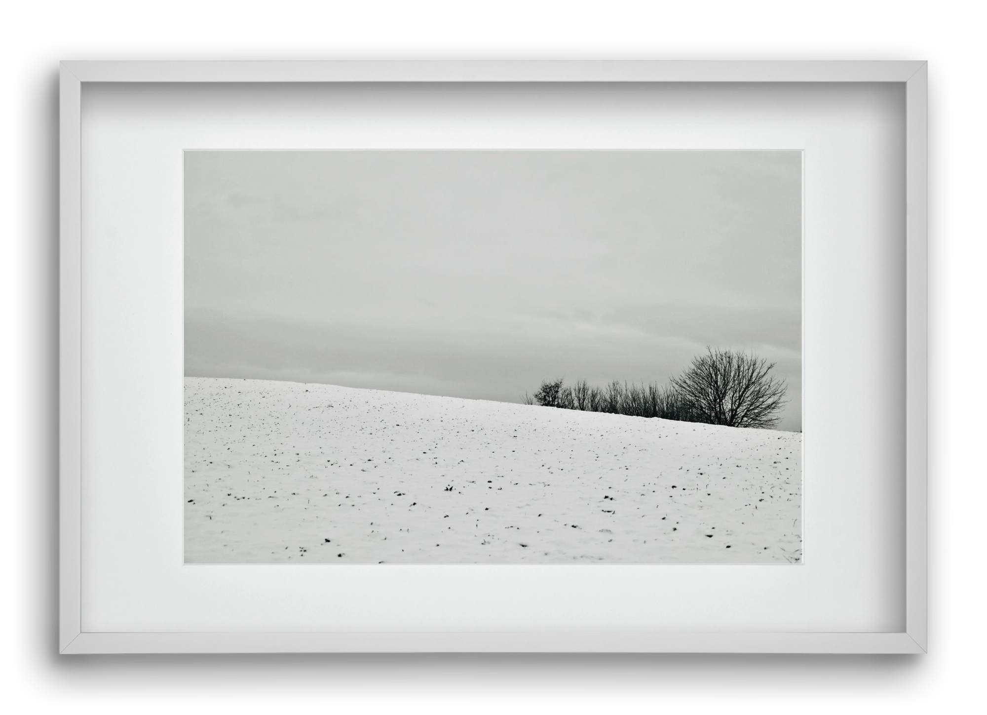 Hideaway, 60x40 cm (45x30 cm), Fehér keret, paszpartuval