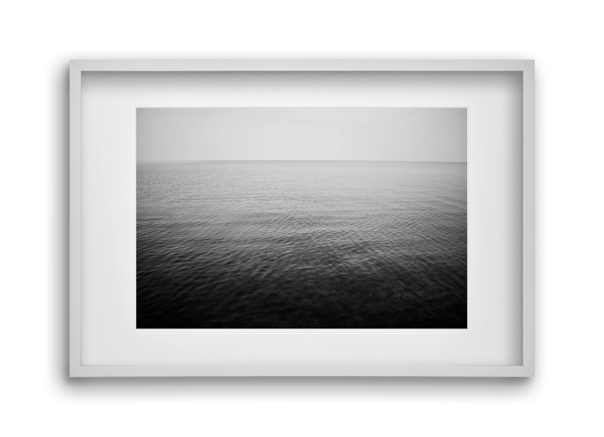 Misty Balaton, 45x30 cm (30x20 cm), Fehér keret, paszpartuval