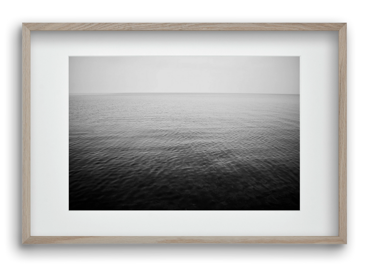 Misty Balaton, 60x40 cm (45x30 cm), Tölgy keret, paszpartuval