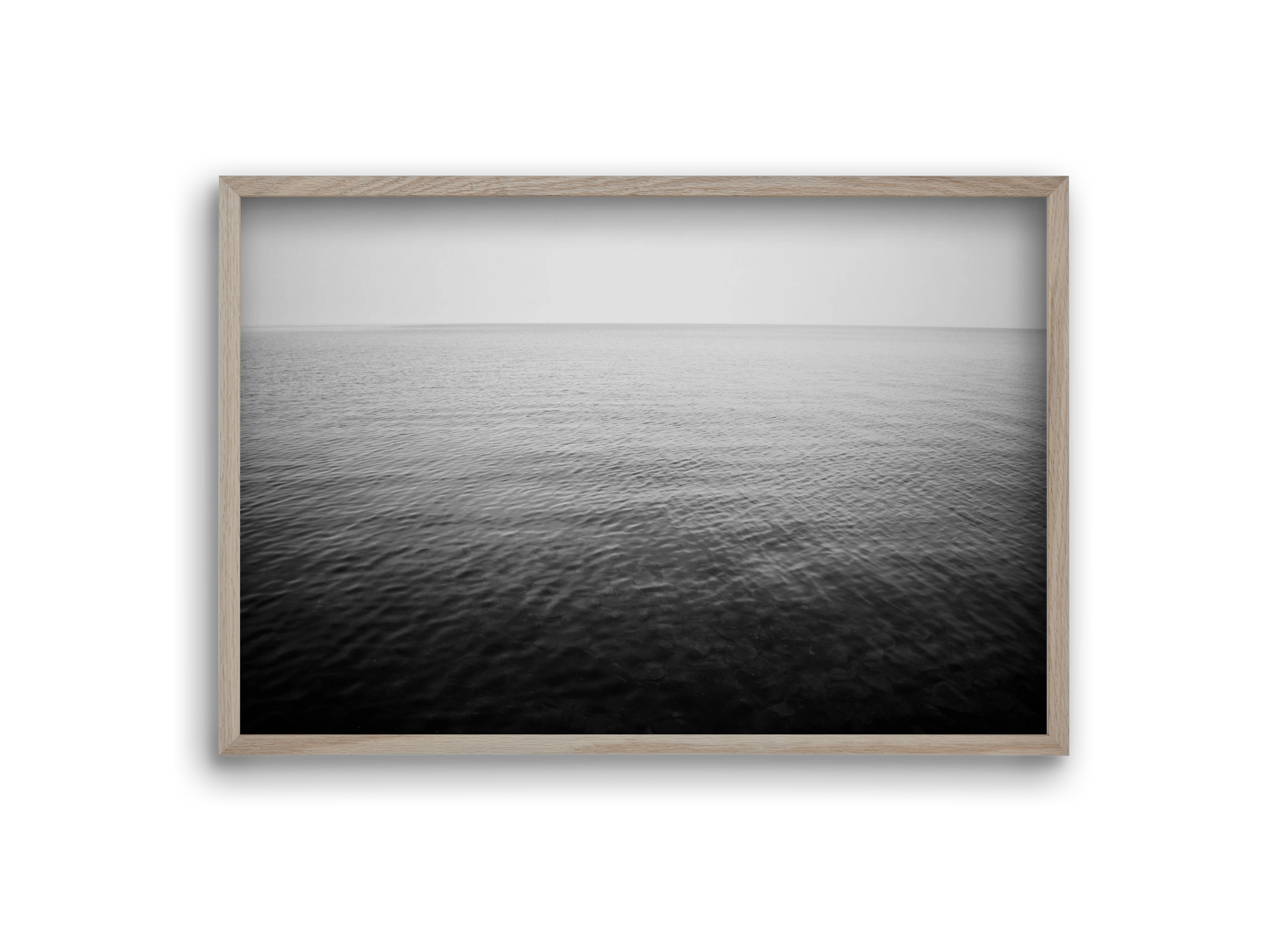 Misty Balaton, 30x20 cm (30x20 cm), Tölgy keret