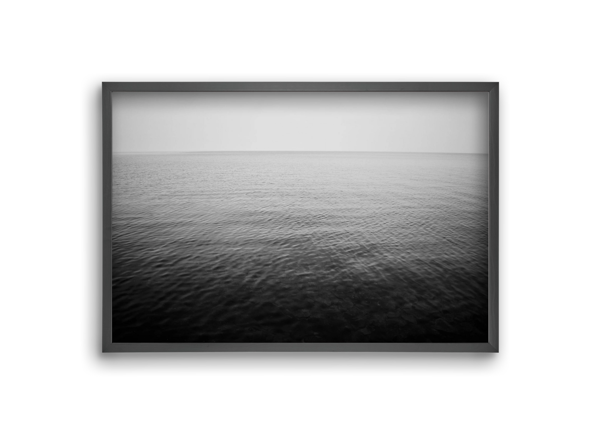 Misty Balaton, 30x20 cm (30x20 cm), Fekete keret