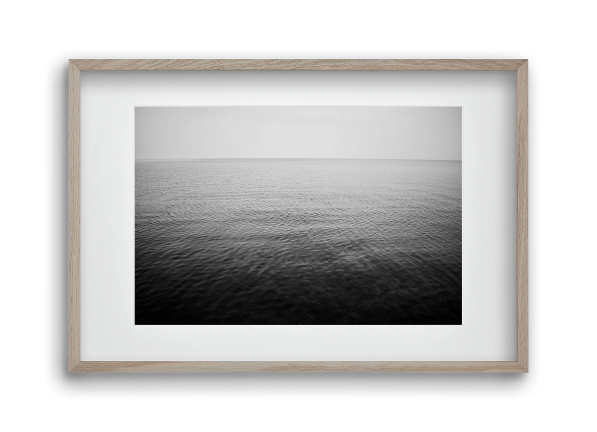 Misty Balaton, 45x30 cm (30x20 cm), Tölgy keret, paszpartuval