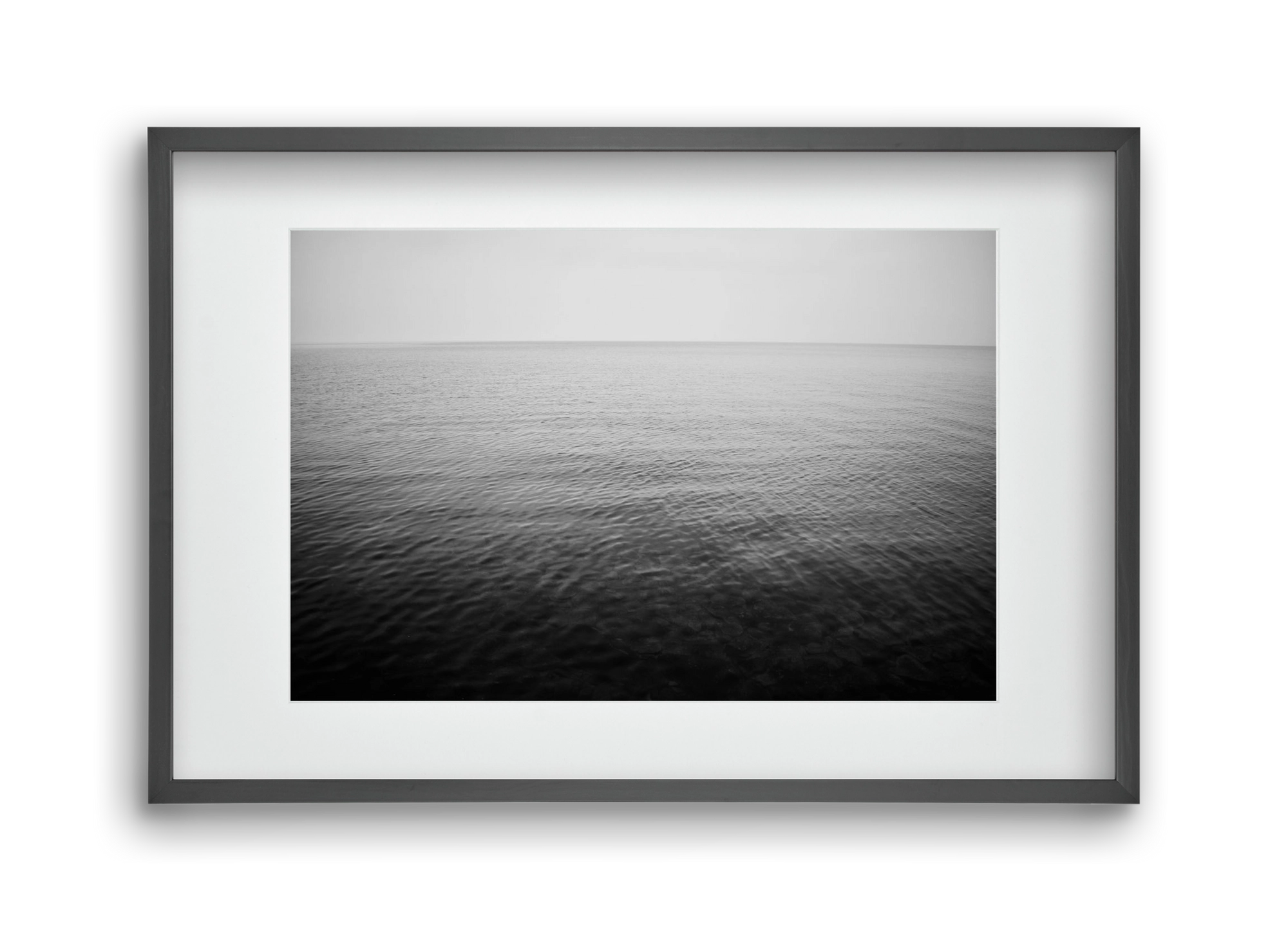 Misty Balaton, 45x30 cm (30x20 cm), Fekete keret, paszpartuval