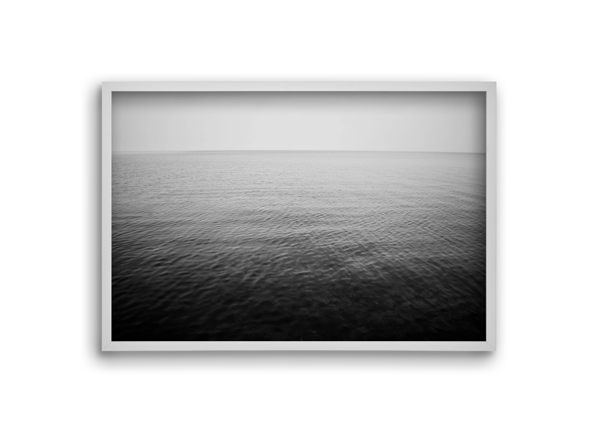 Misty Balaton, 30x20 cm (30x20 cm), Fehér keret