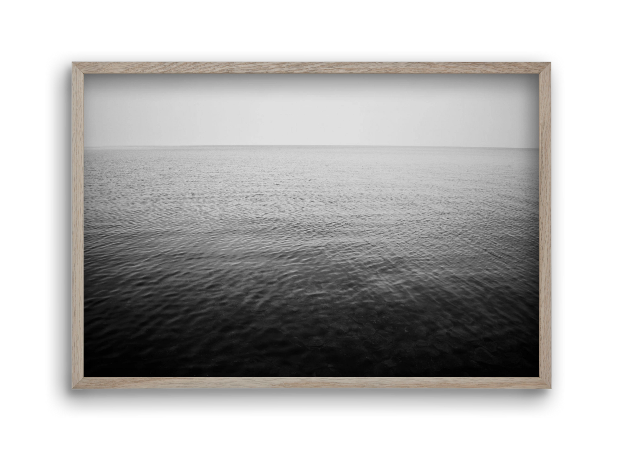 Misty Balaton, 45x30 cm (45x30 cm), Tölgy keret