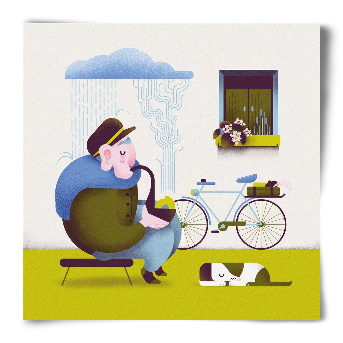 Recycle, 50x50 cm, Keret nélkül