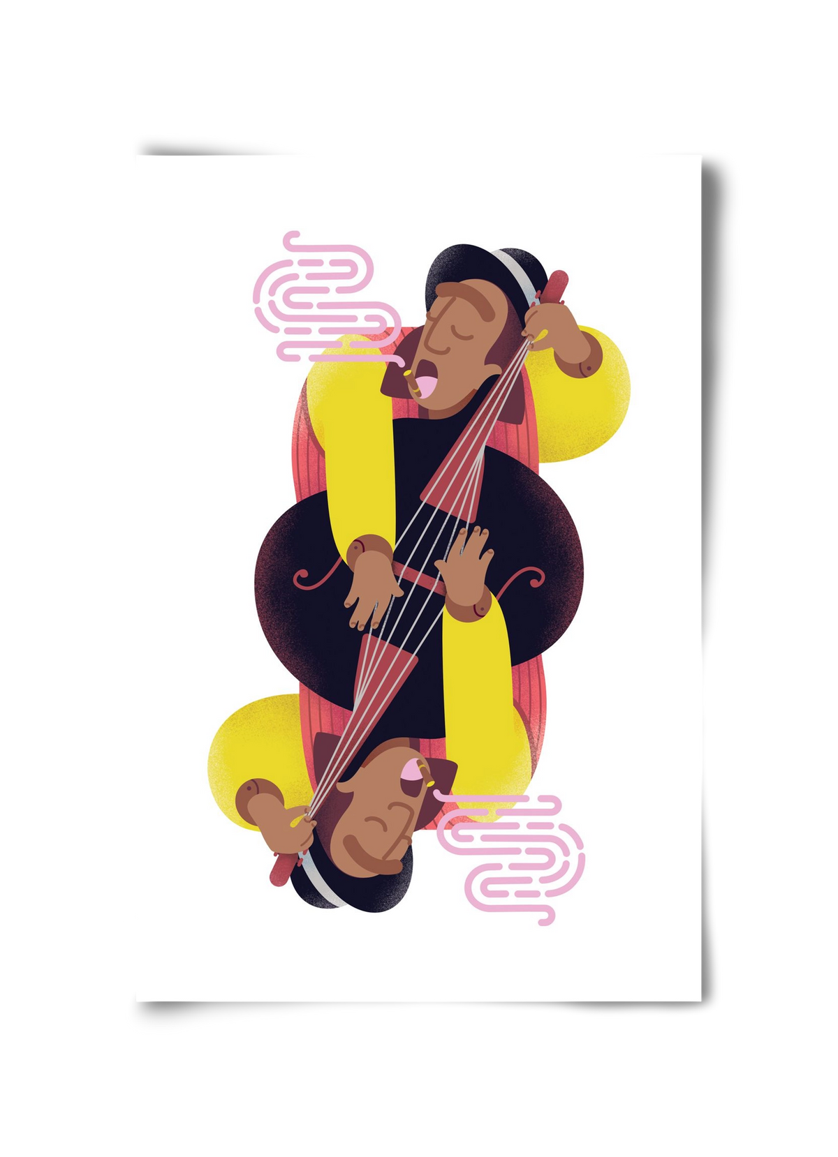 Jazz musician series - Ray, 30x45 cm, Keret nélkül