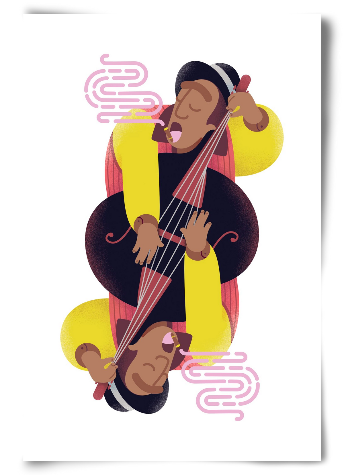 Jazz musician series - Ray, 60x90 cm, Keret nélkül