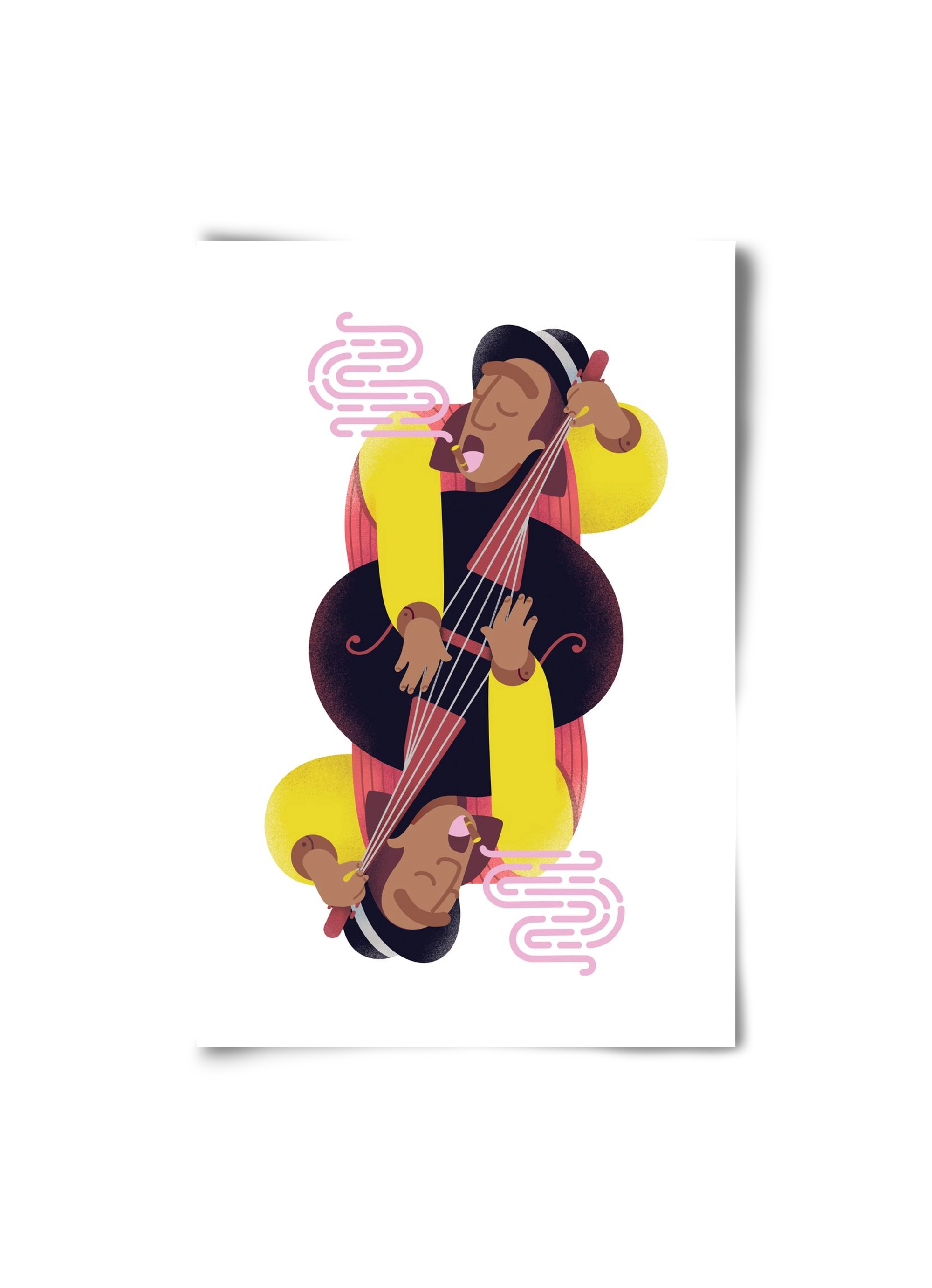 Jazz musician series - Ray, 20x30 cm, Keret nélkül