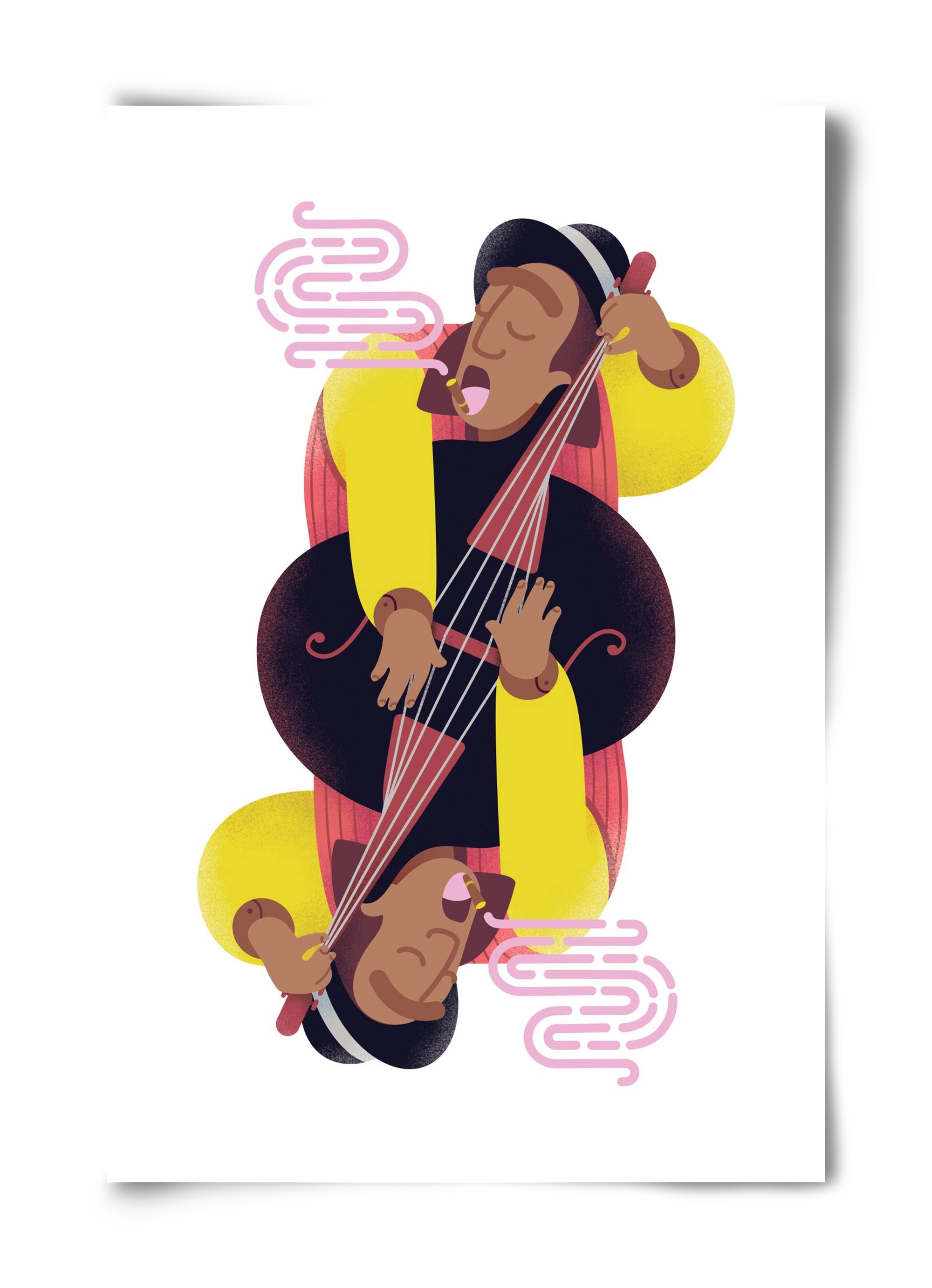 Jazz musician series - Ray, 40x60 cm, Keret nélkül