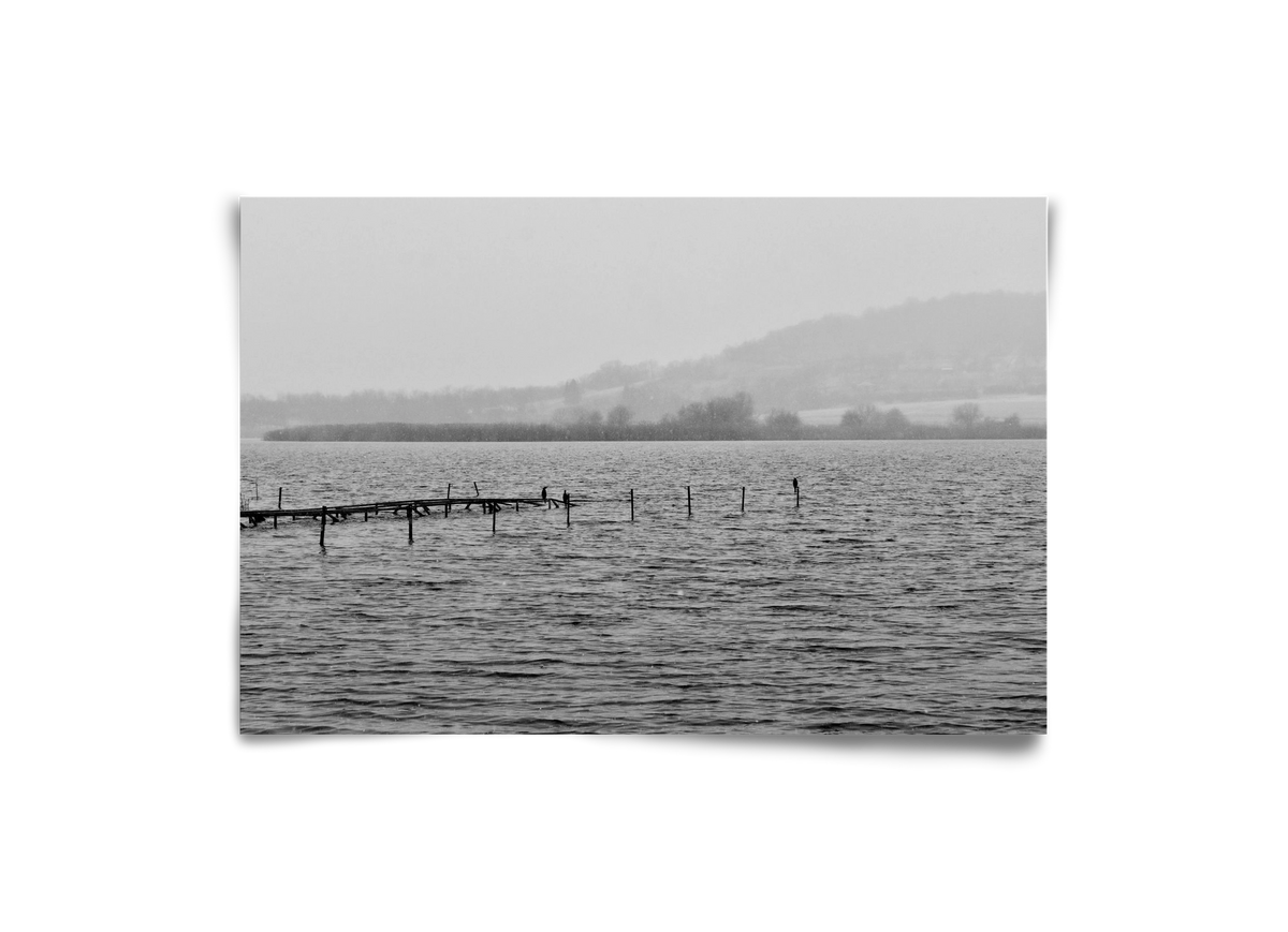 tihanyi Belső-tó, 30x20 cm, Keret nélkül