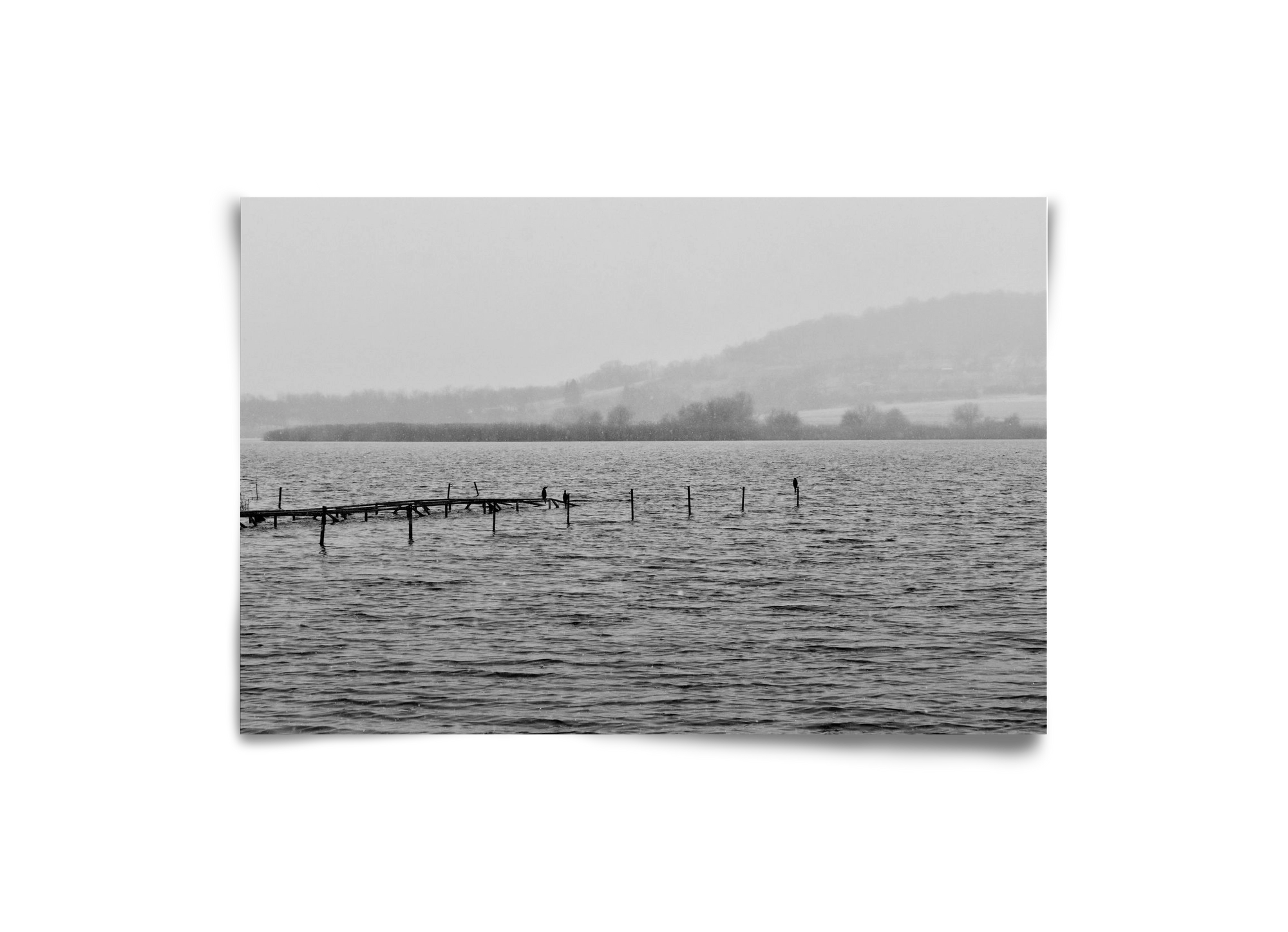 tihanyi Belső-tó, 30x20 cm, Keret nélkül