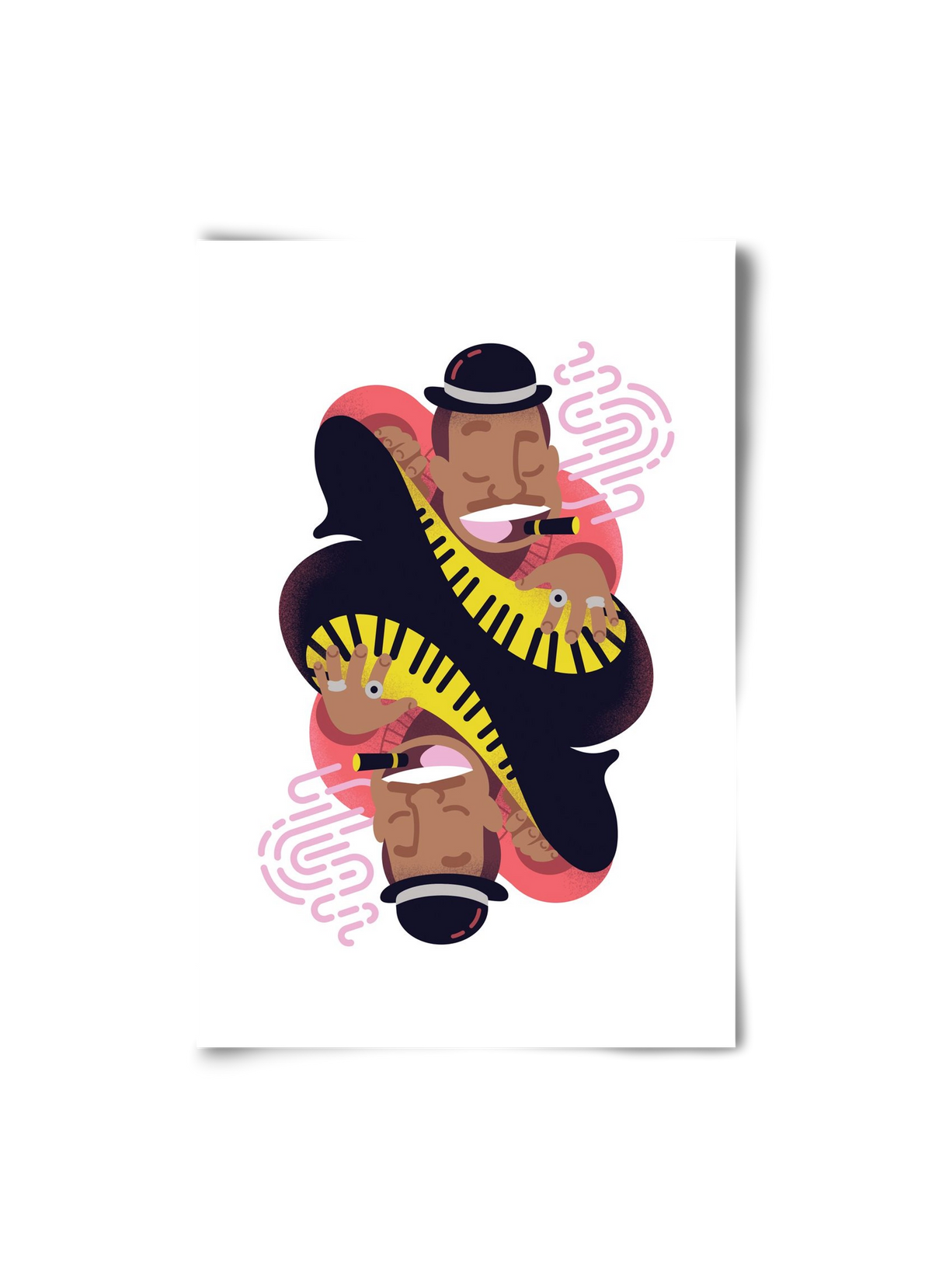 Jazz music series - Duke, 20x30 cm, Keret nélkül