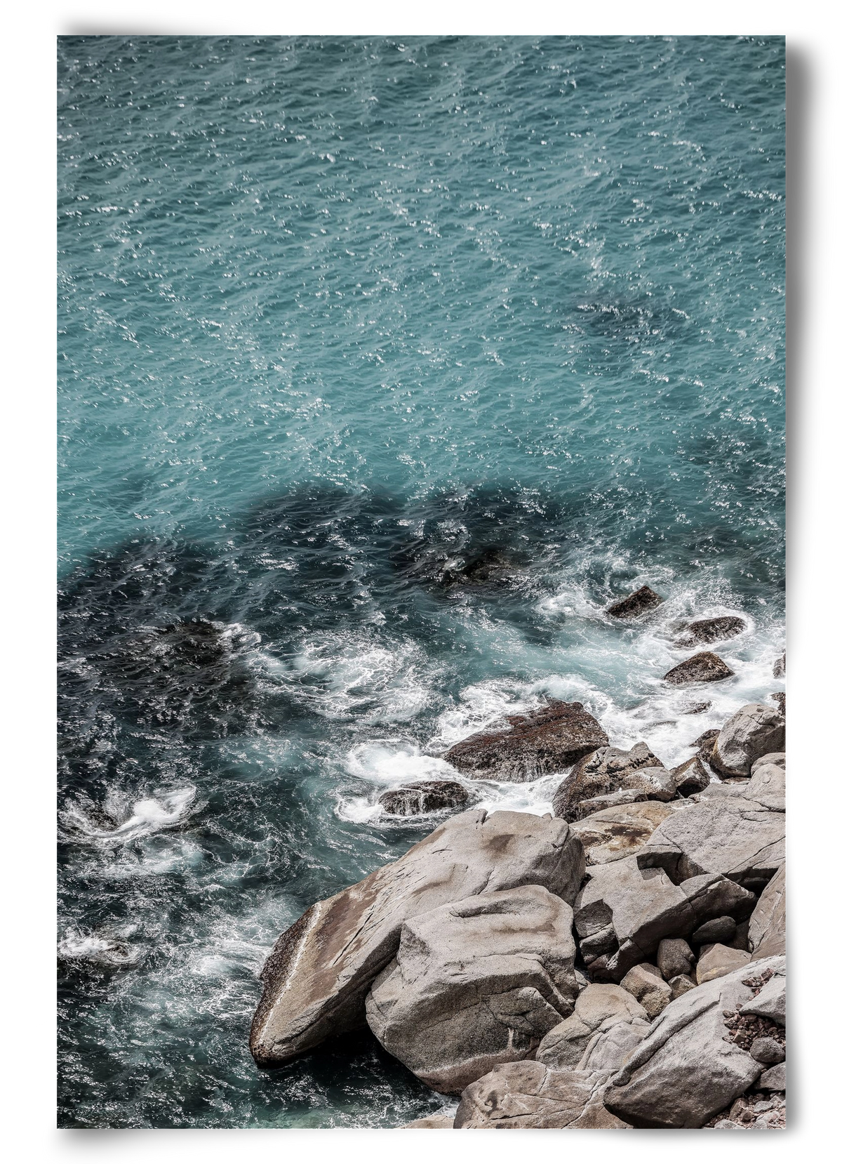 Aqua Shores, 60x90 cm, Keret nélkül