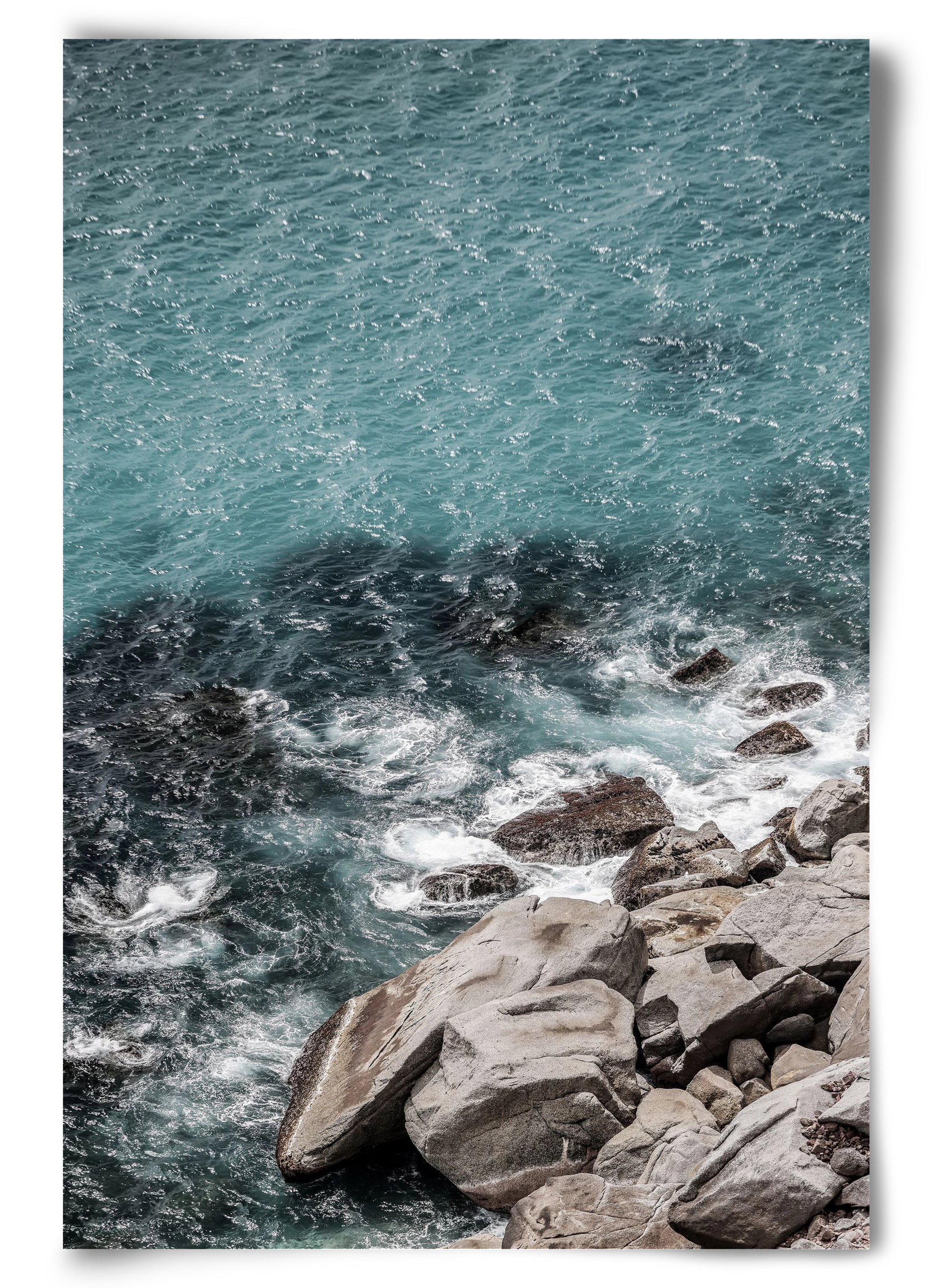 Aqua Shores, 60x90 cm, Keret nélkül