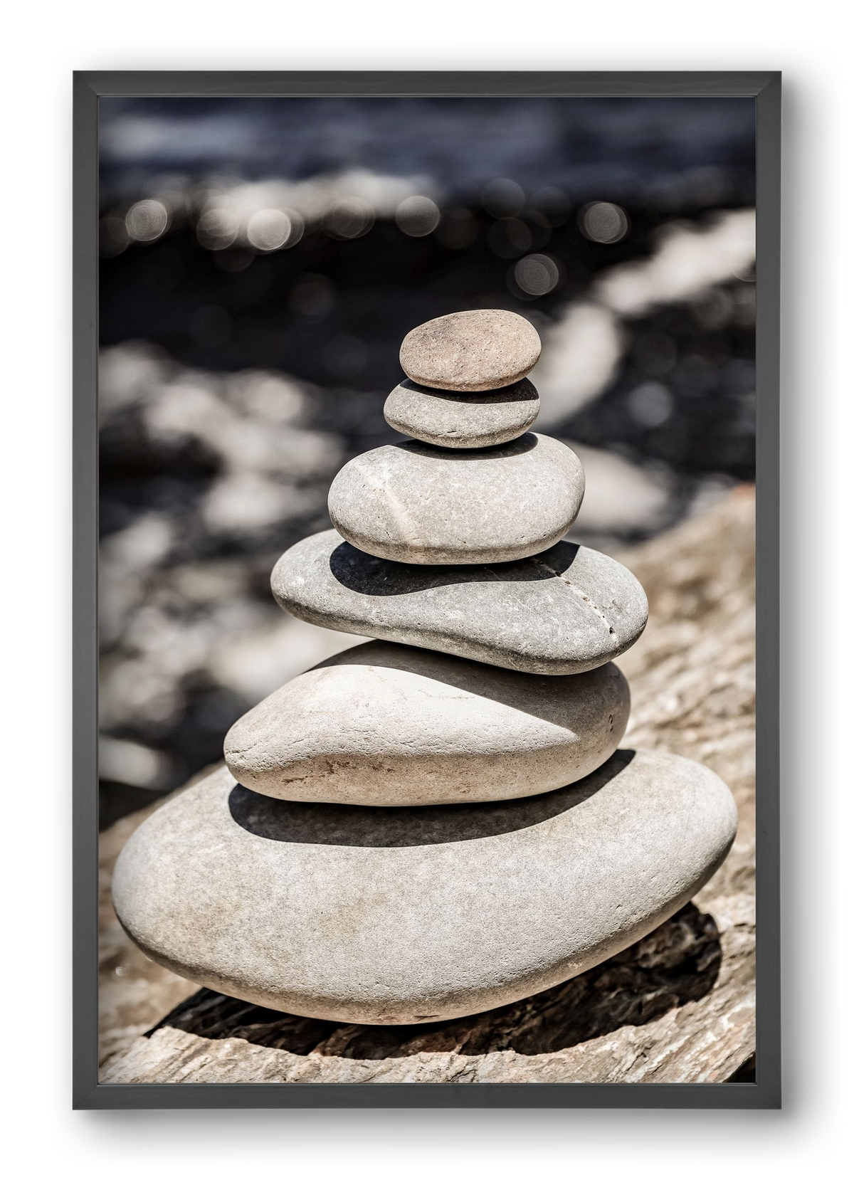 Balance, 40x60 cm (40x60 cm), Fekete keret