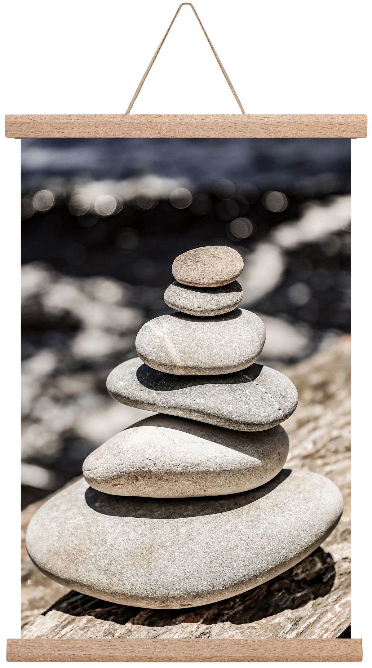 Balance, 30x45 cm (30x45 cm), Tölgy akasztó