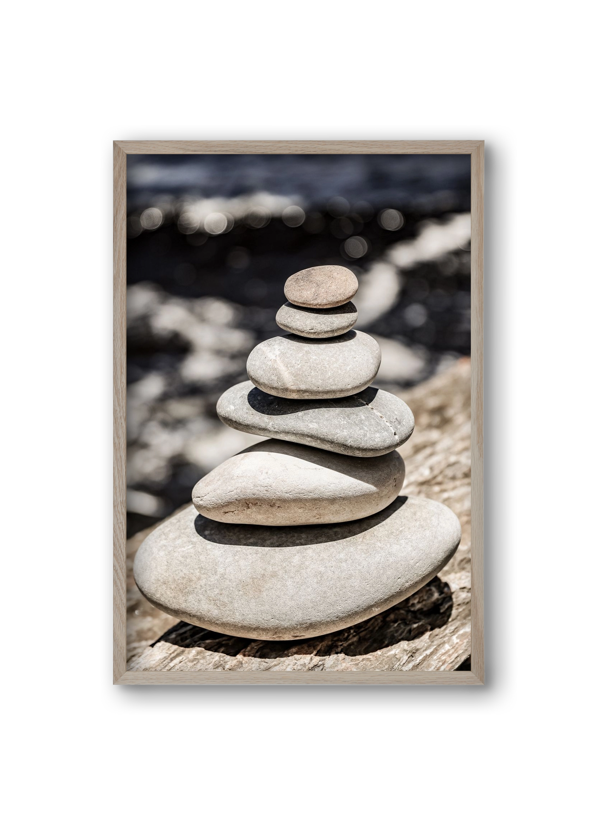 Balance, 20x30 cm (20x30 cm), Tölgy keret