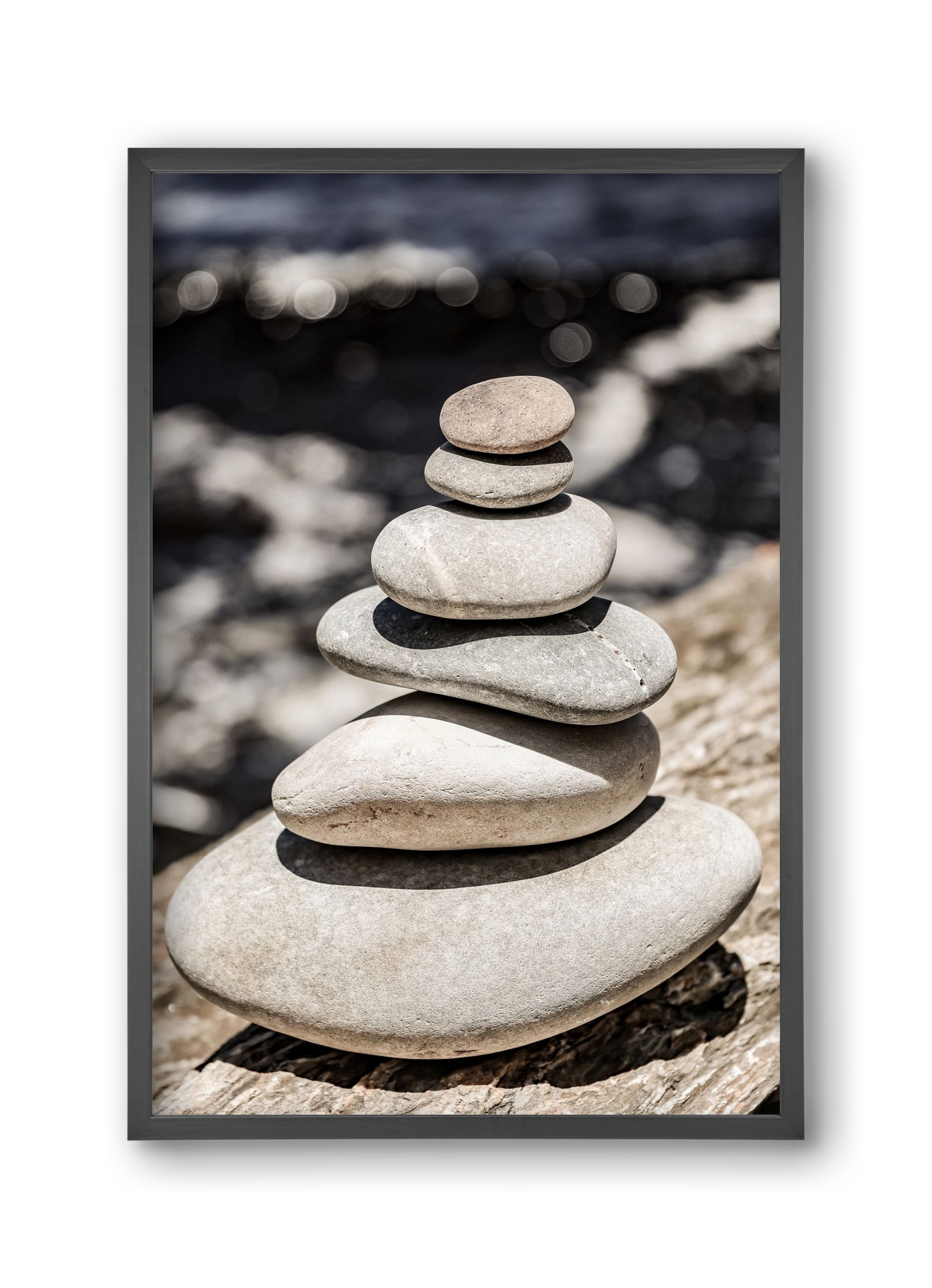 Balance, 30x45 cm (30x45 cm), Fekete keret