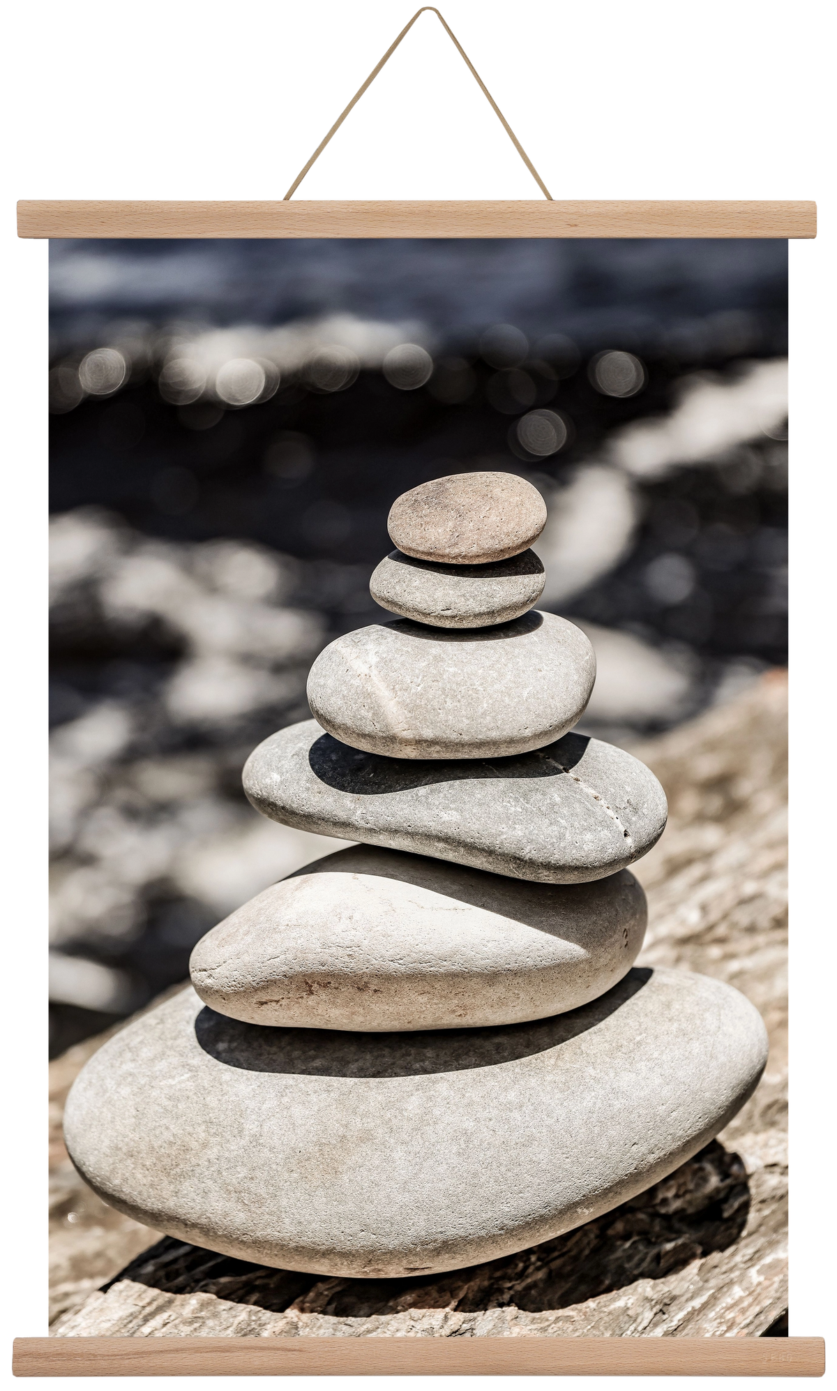 Balance, 40x60 cm (40x60 cm), Tölgy akasztó