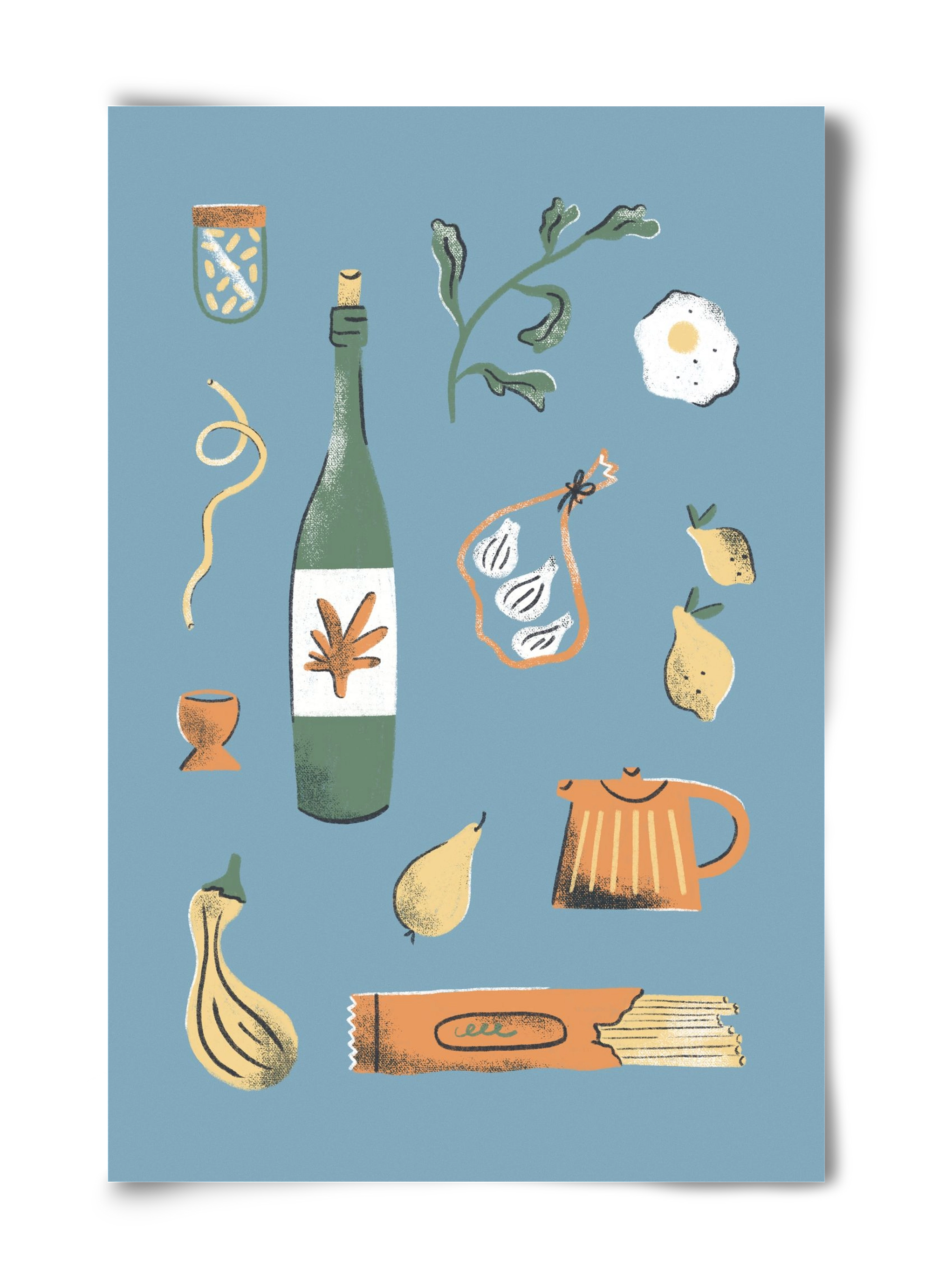 Kitchen Chaos, 40x60 cm, Keret nélkül