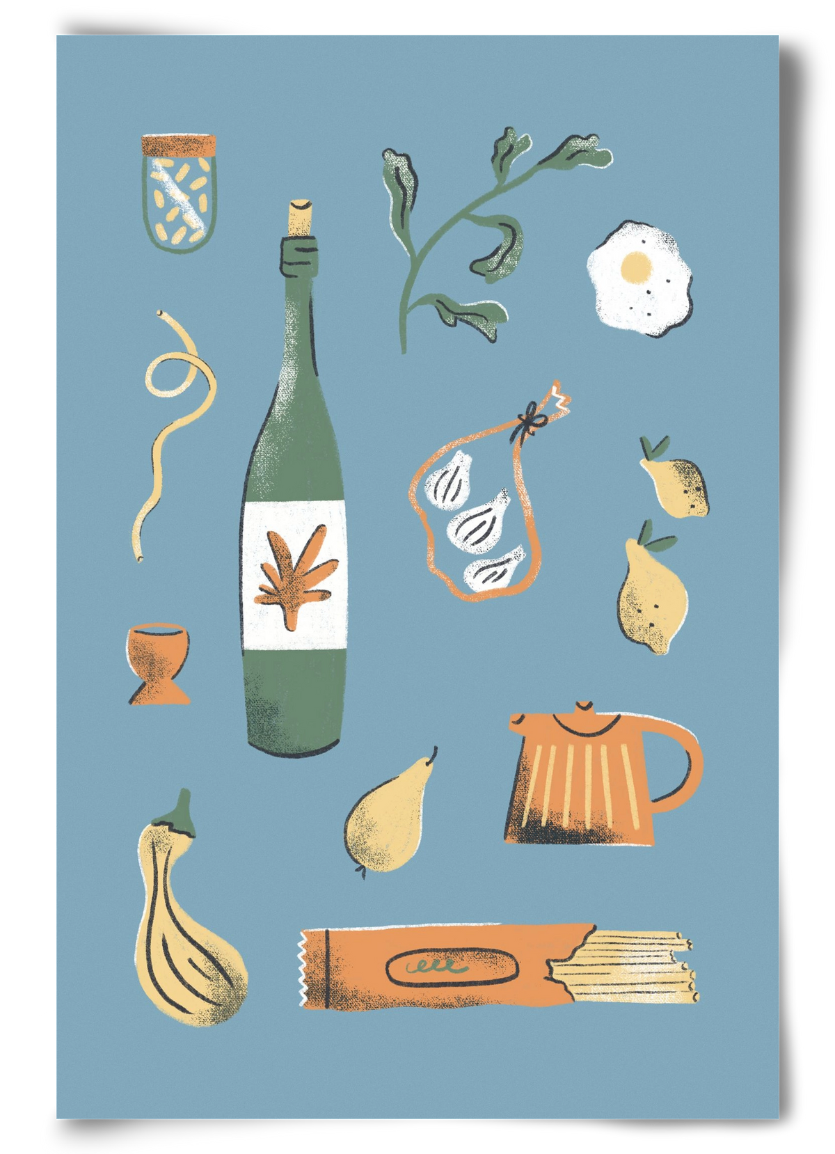 Kitchen Chaos, 60x90 cm, Keret nélkül