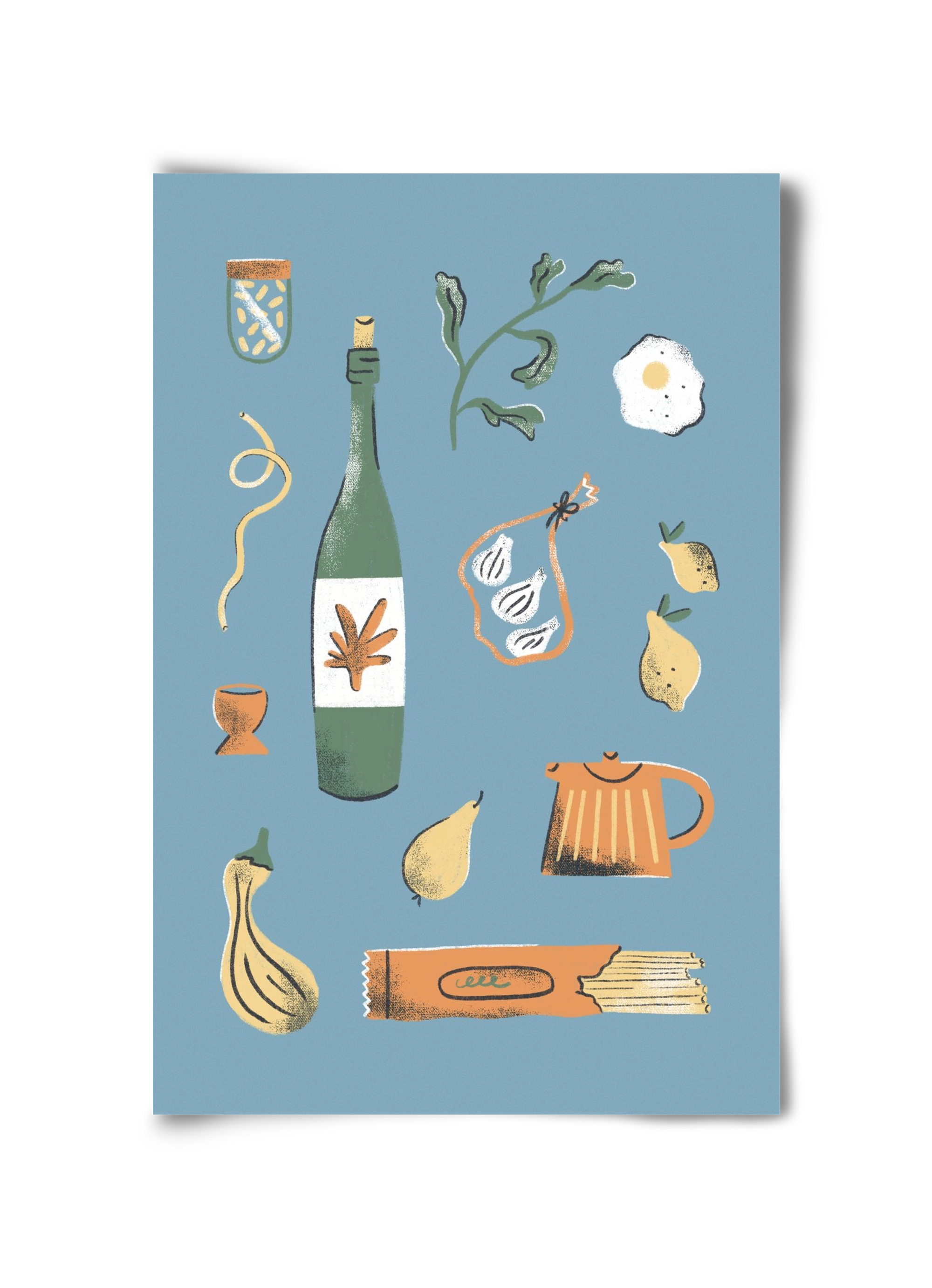 Kitchen Chaos, 30x45 cm, Keret nélkül