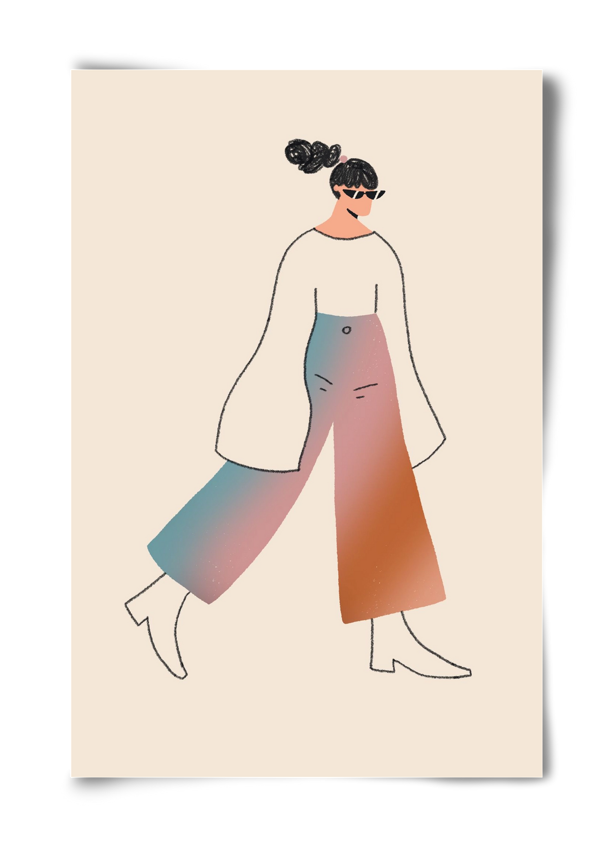 Be Bold, 40x60 cm, Keret nélkül