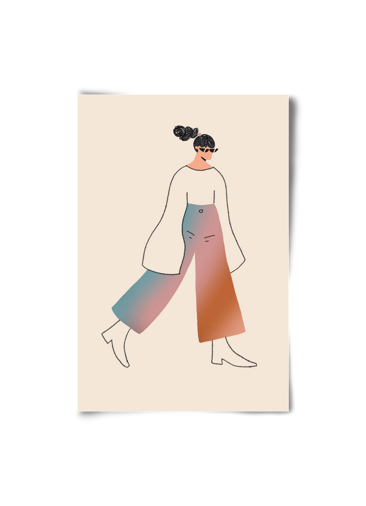 Be Bold, 20x30 cm, Keret nélkül