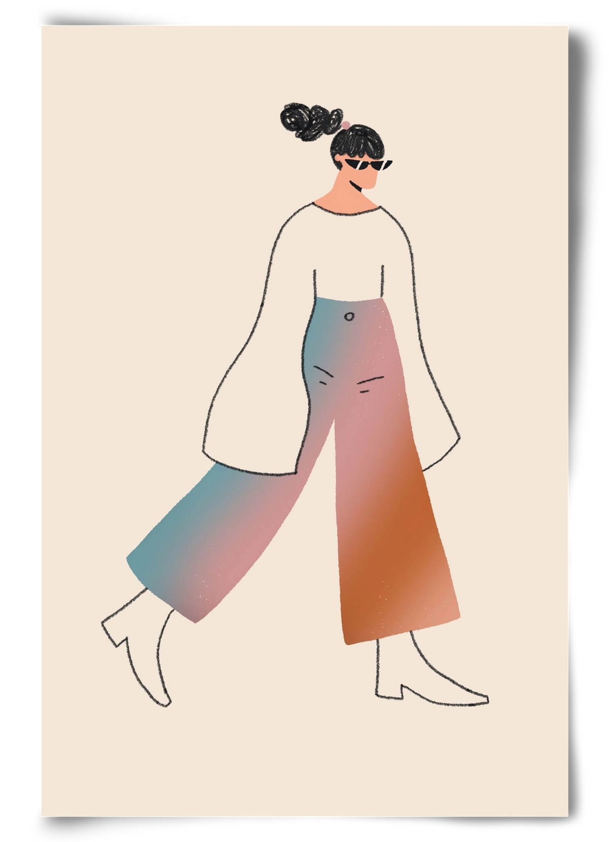 Be Bold, 60x90 cm, Keret nélkül