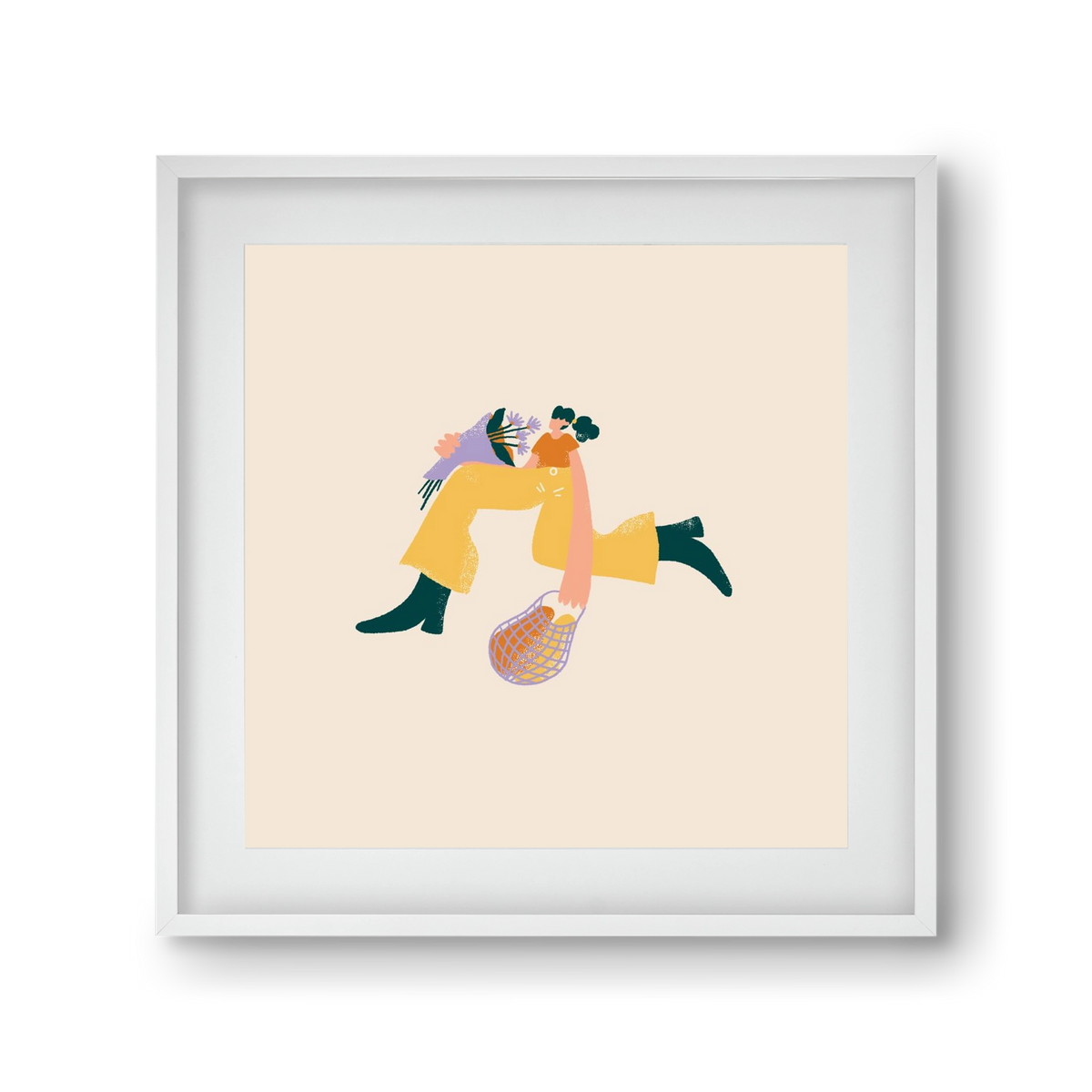 To Do List, 30x30 cm (20x20 cm), Fehér keret, paszpartuval