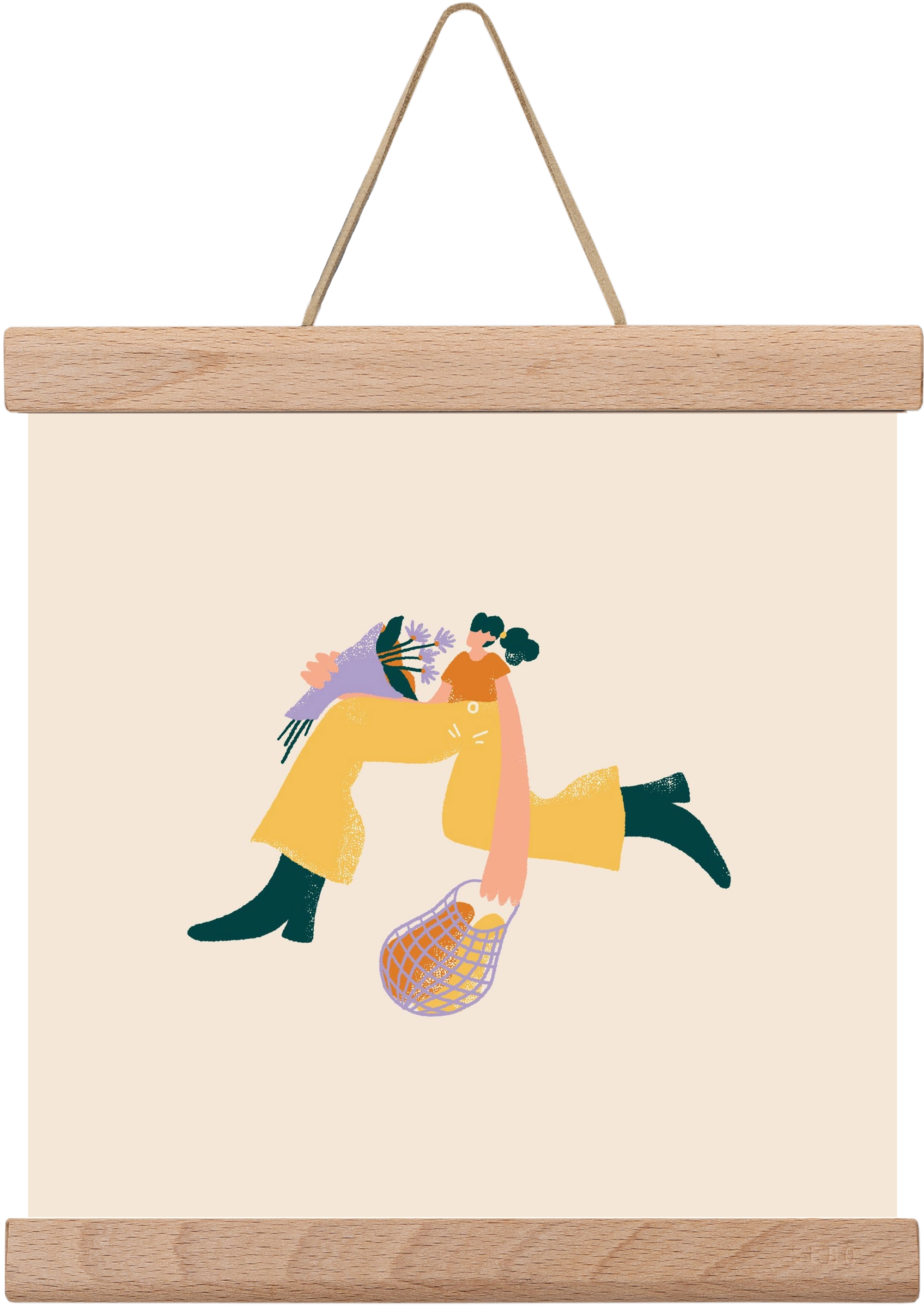 To Do List, 20x20 cm (20x20 cm), Tölgy akasztó