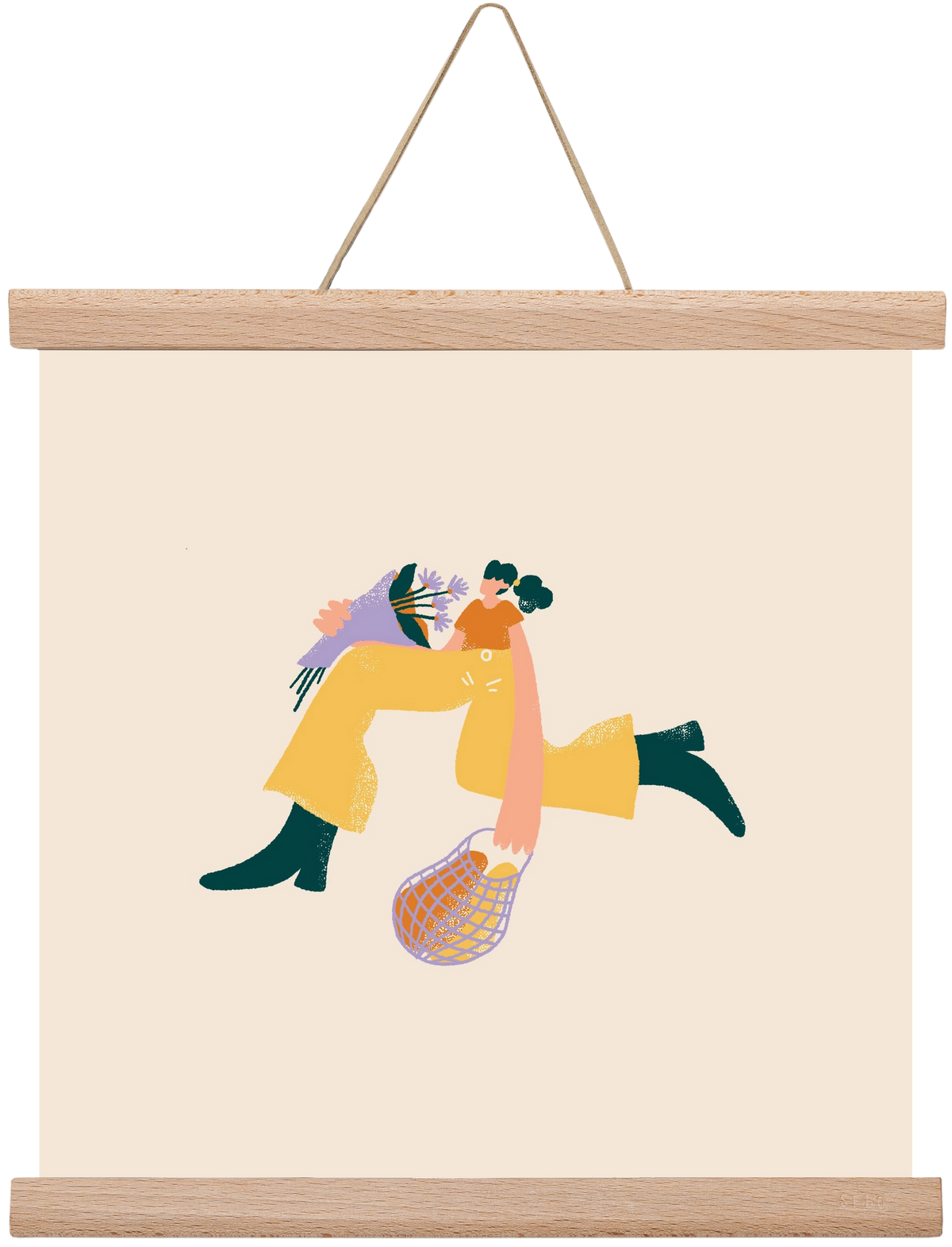 To Do List, 30x30 cm (30x30 cm), Tölgy akasztó