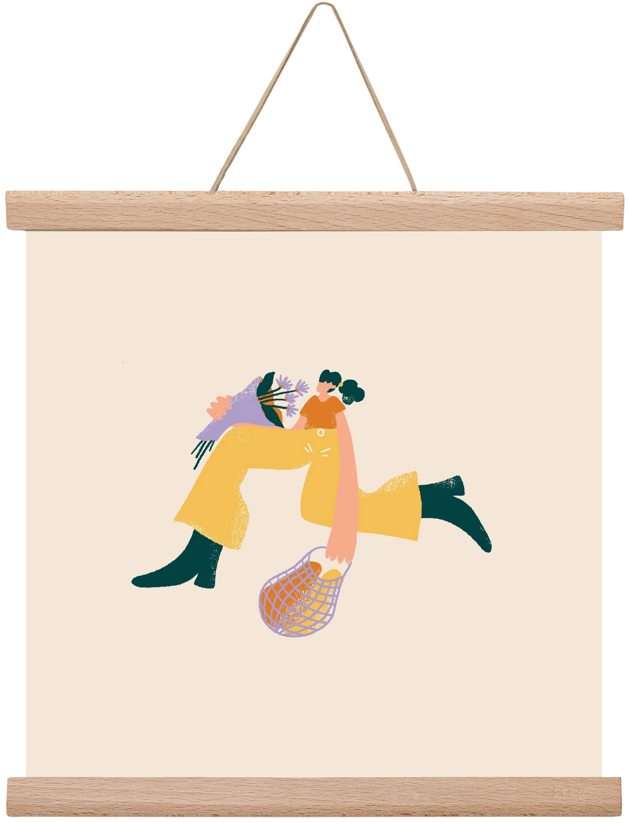 To Do List, 30x30 cm (30x30 cm), Tölgy akasztó