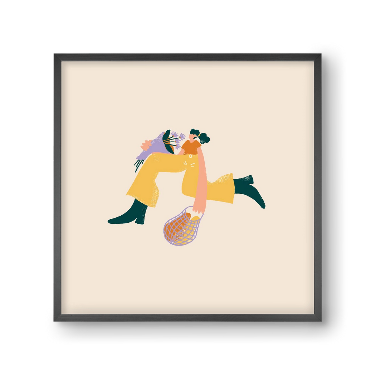 To Do List, 30x30 cm (30x30 cm), Fekete keret