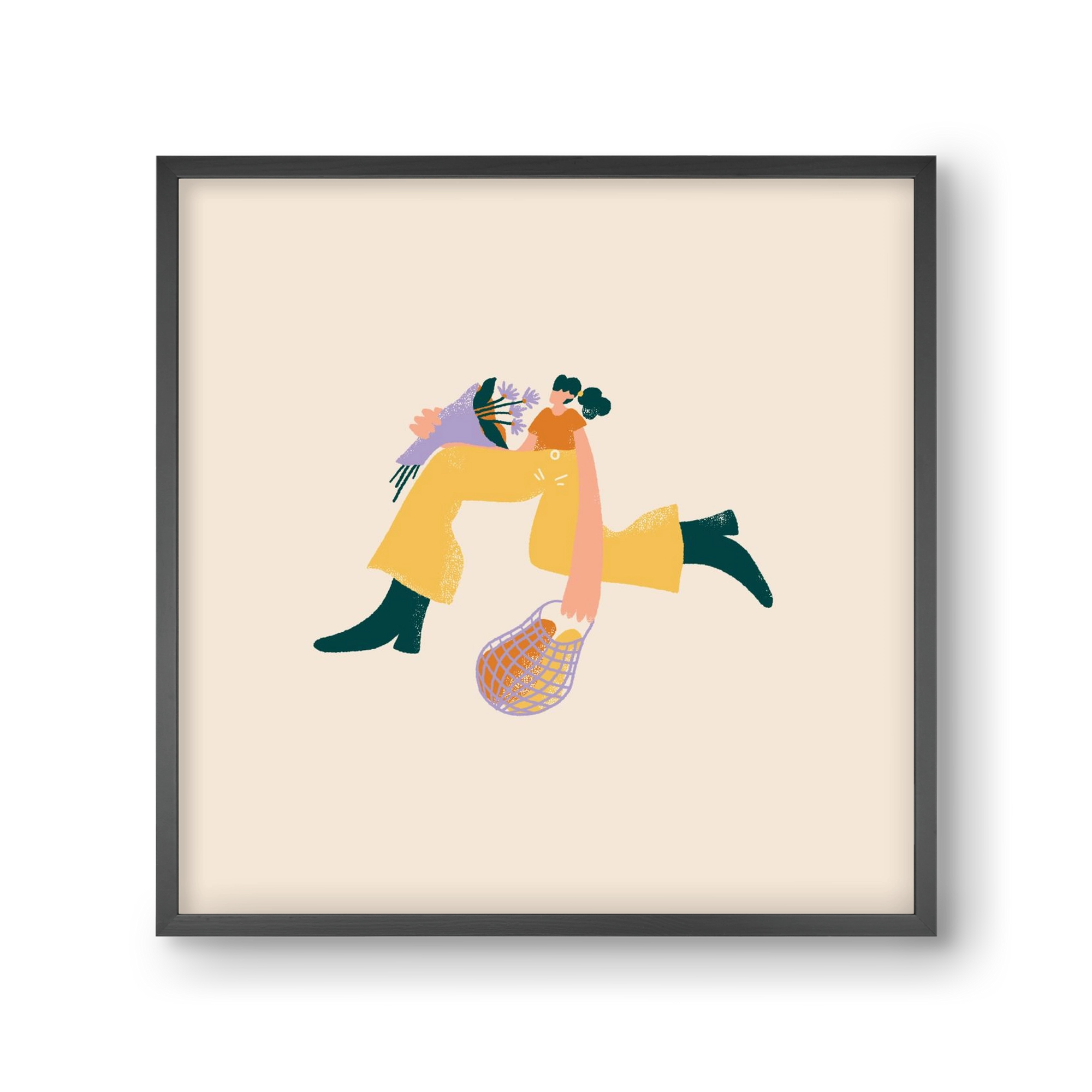 To Do List, 30x30 cm (30x30 cm), Fekete keret