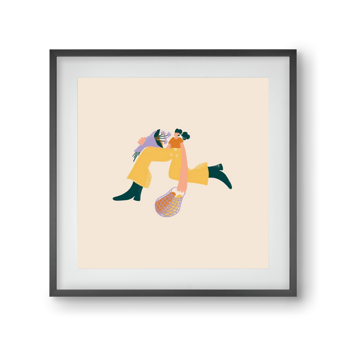 To Do List, 30x30 cm (20x20 cm), Fekete keret, paszpartuval