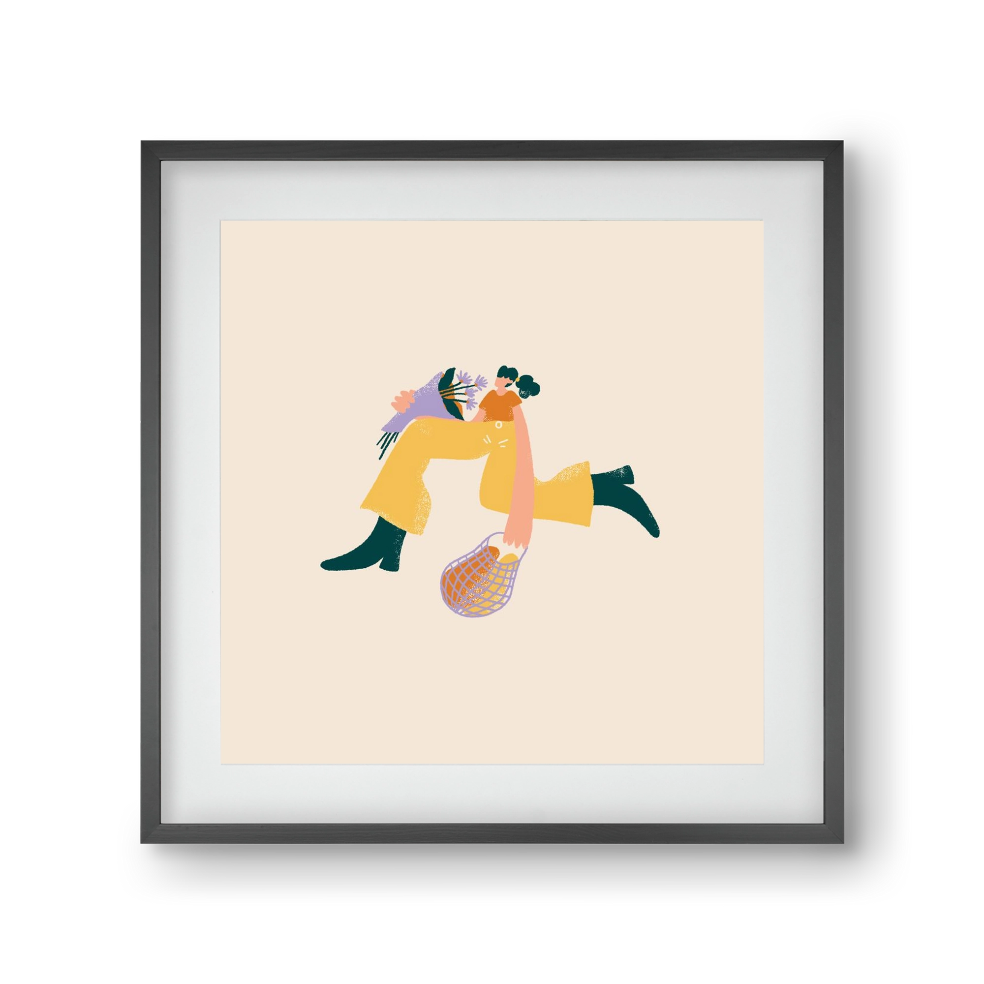 To Do List, 30x30 cm (20x20 cm), Fekete keret, paszpartuval