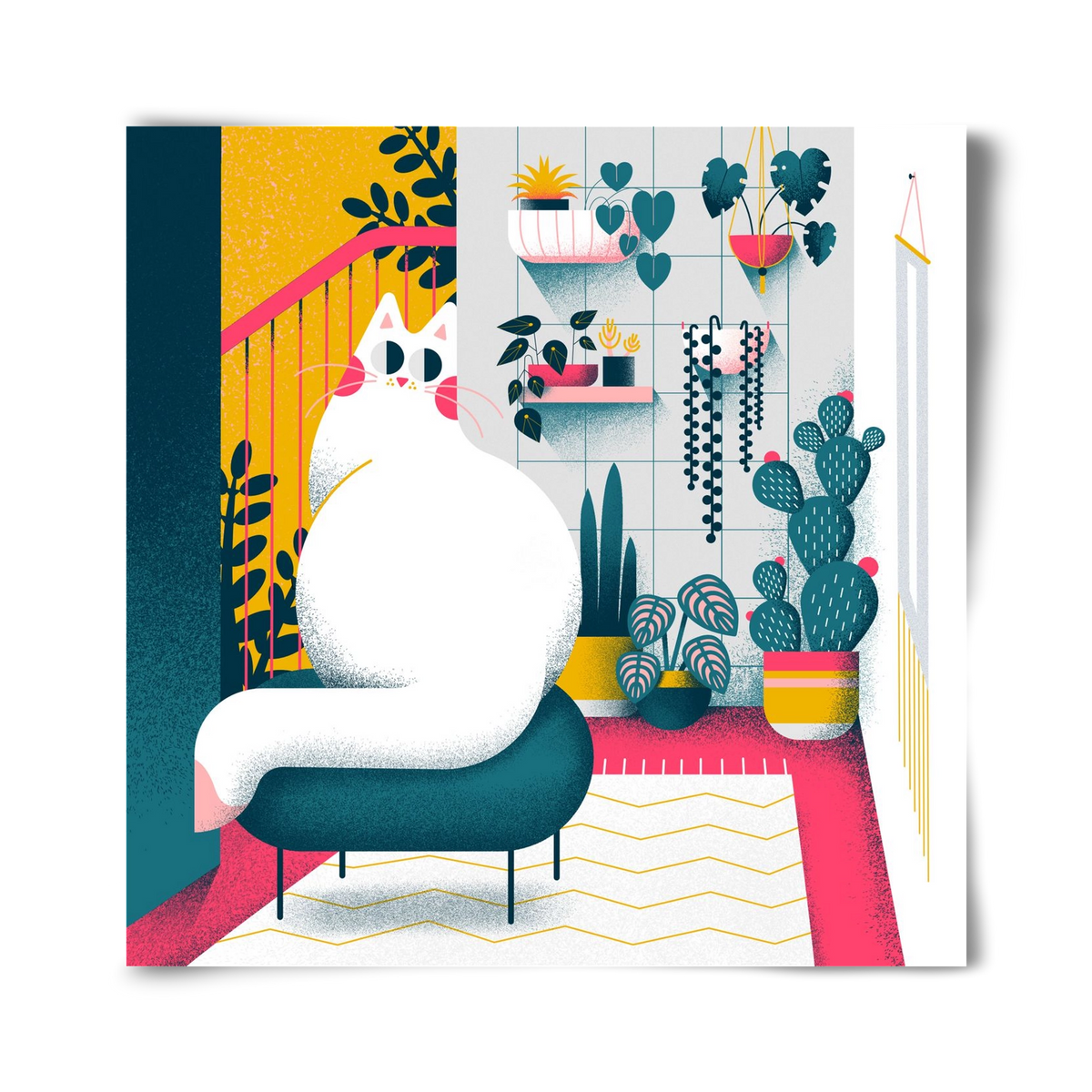 Plantmom, 40x40 cm, Keret nélkül